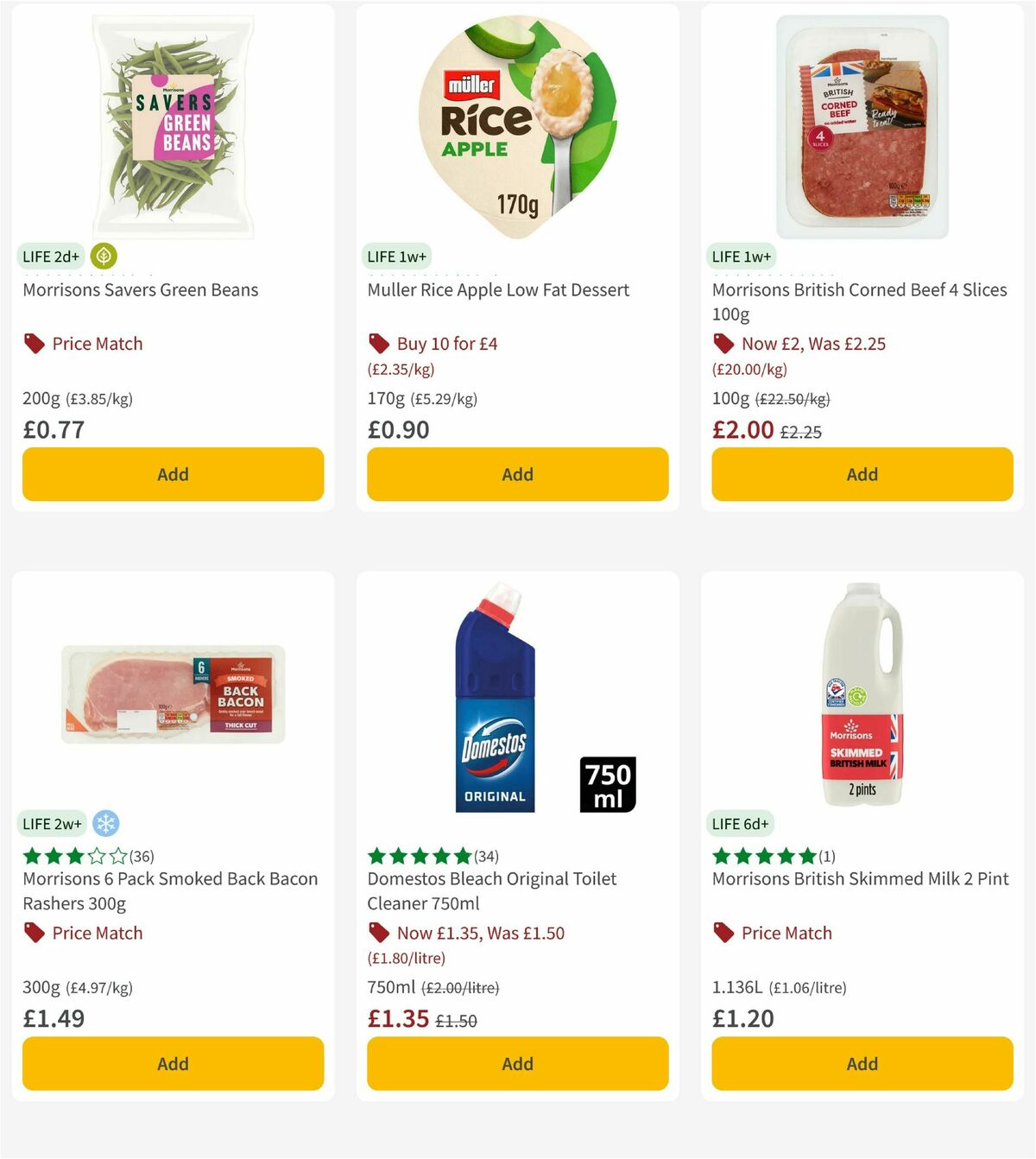 Morrisons Offers from 7 April