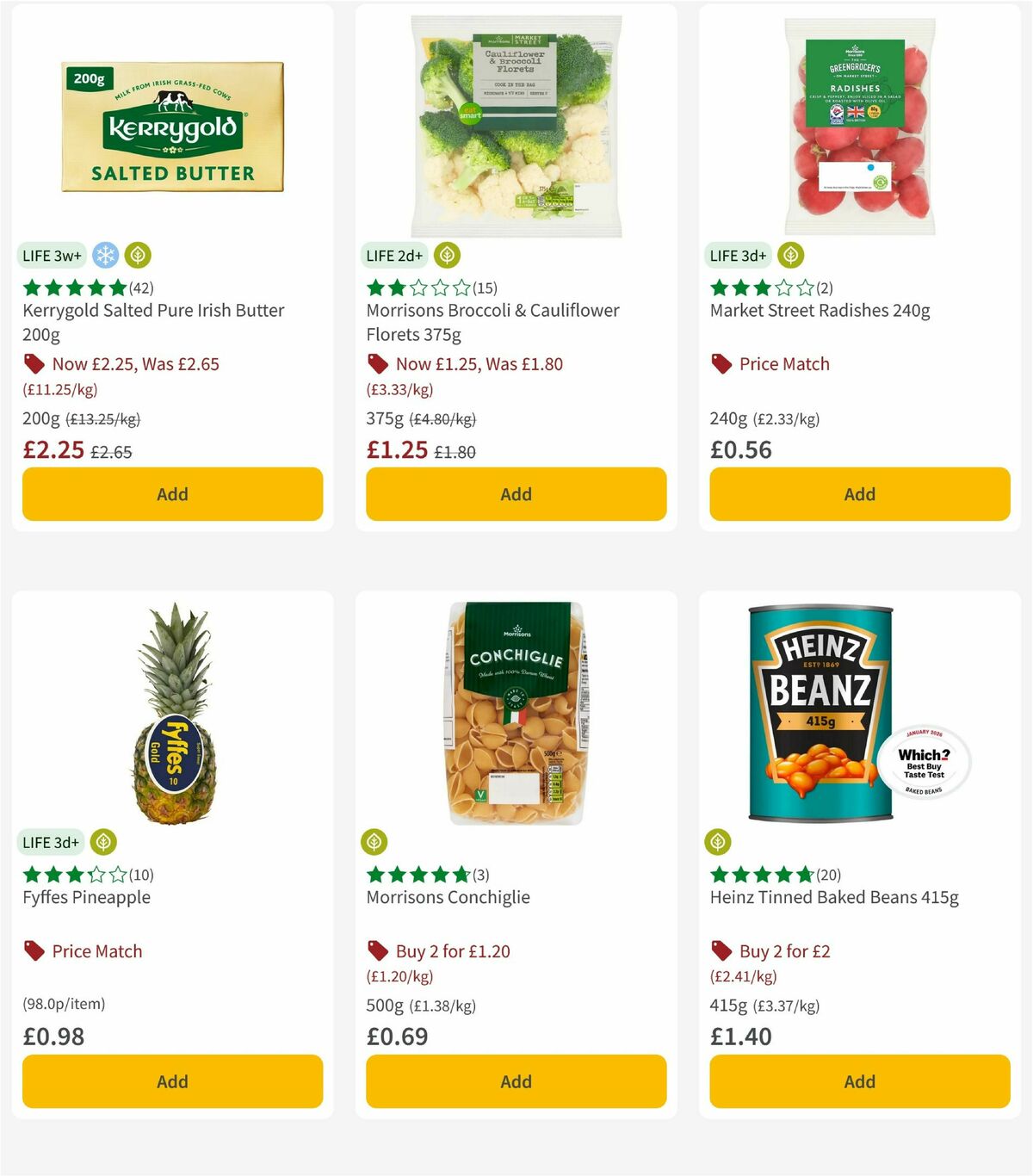 Morrisons Offers from 7 April