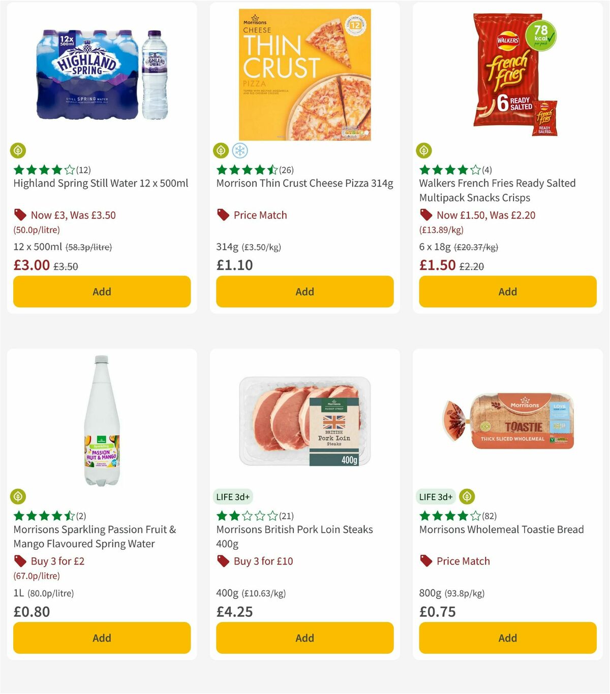 Morrisons Offers from 7 April