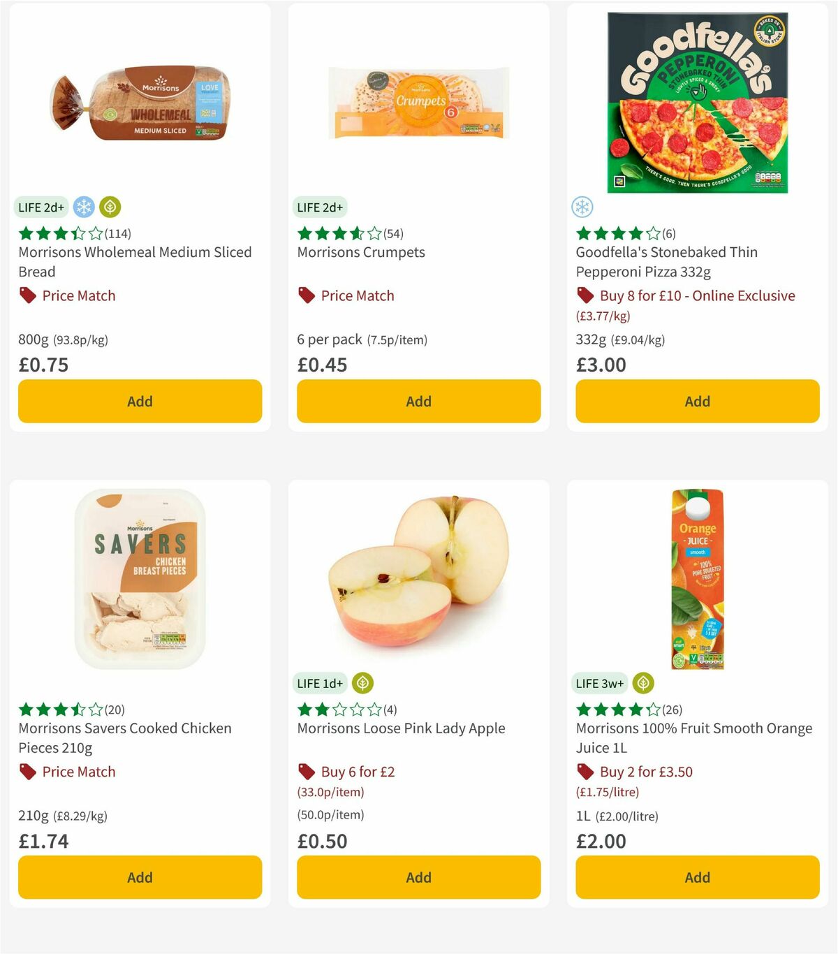 Morrisons Offers from 14 April