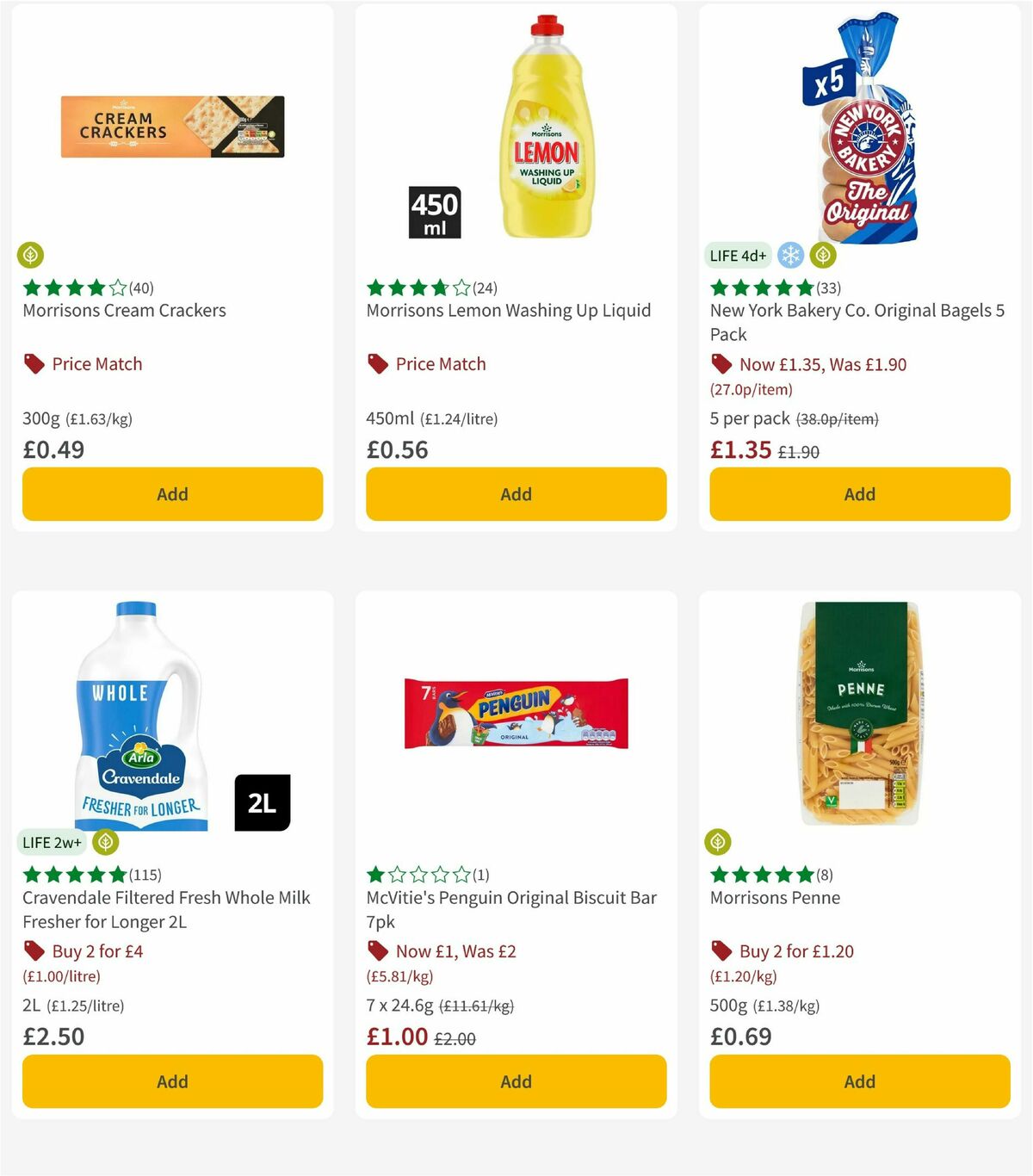 Morrisons Offers from 14 April
