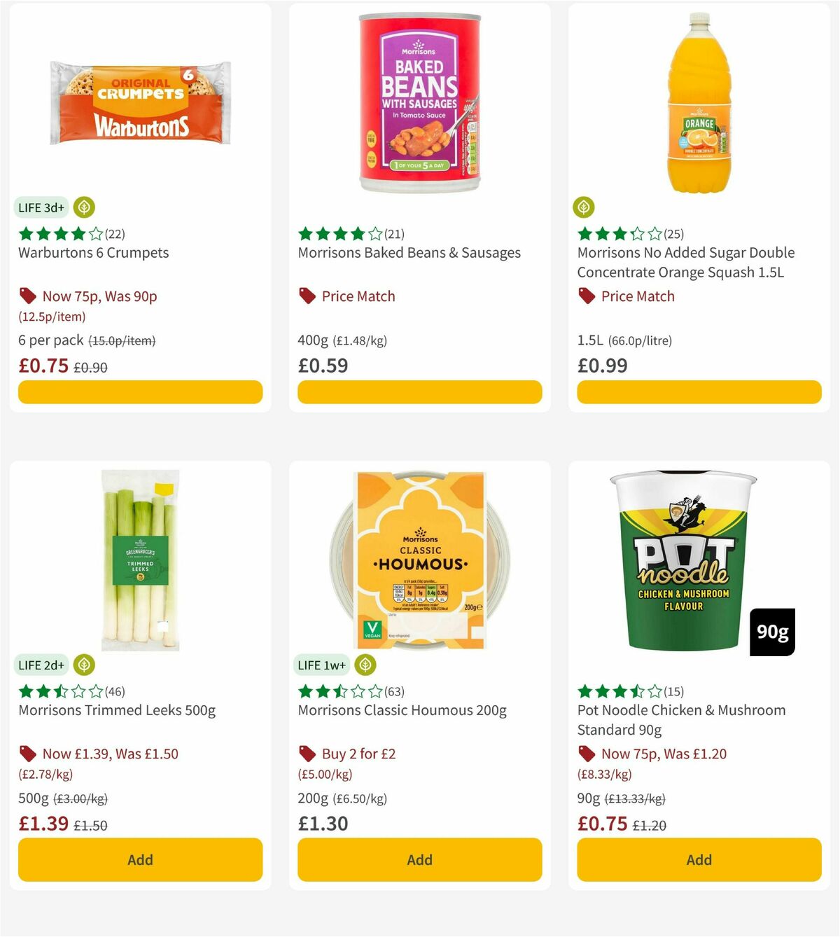 Morrisons Offers from 14 April