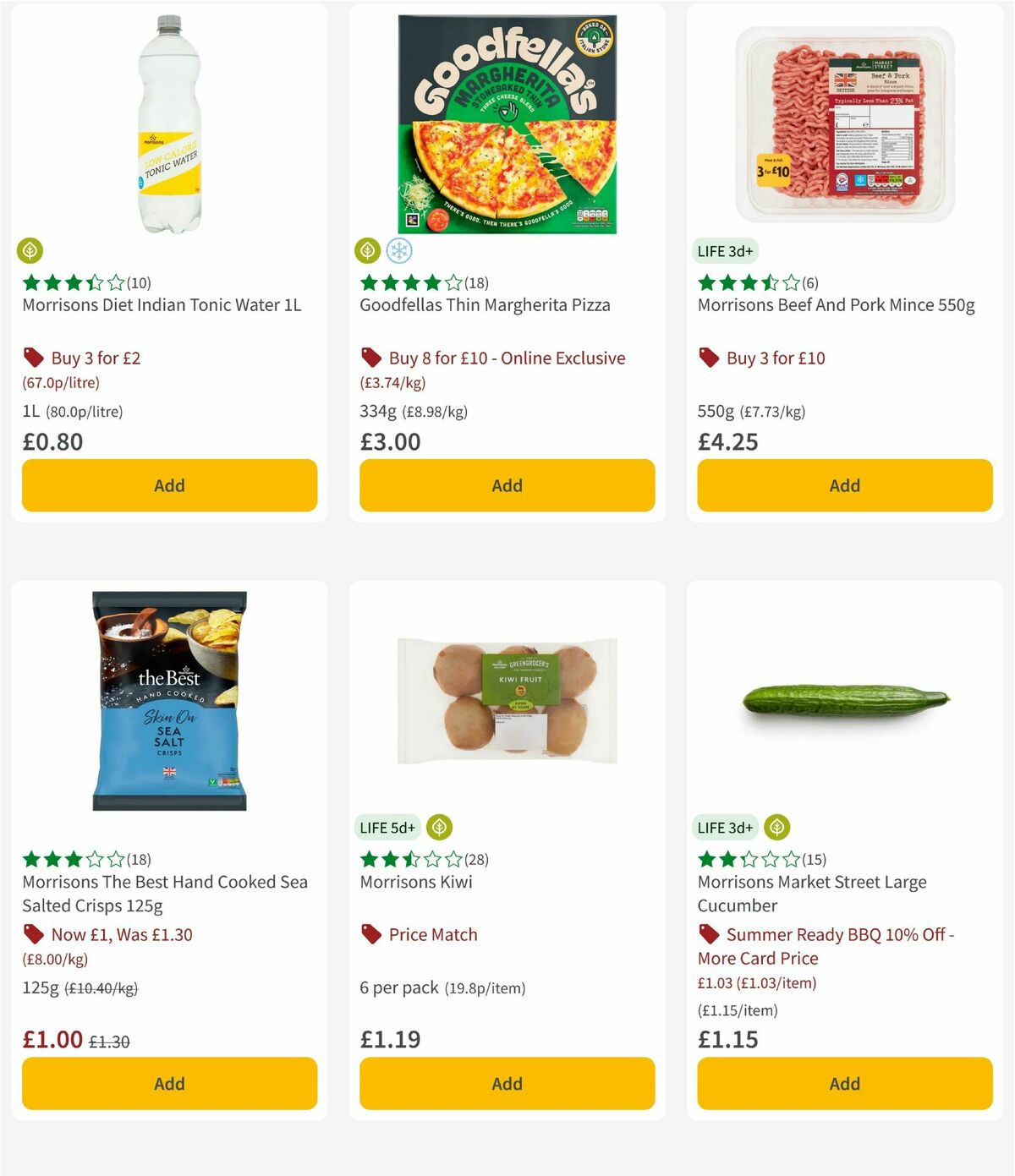 Morrisons Offers from 14 April