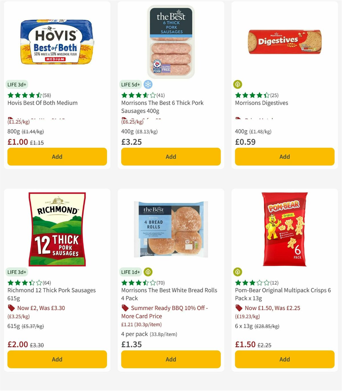 Morrisons Offers from 14 April