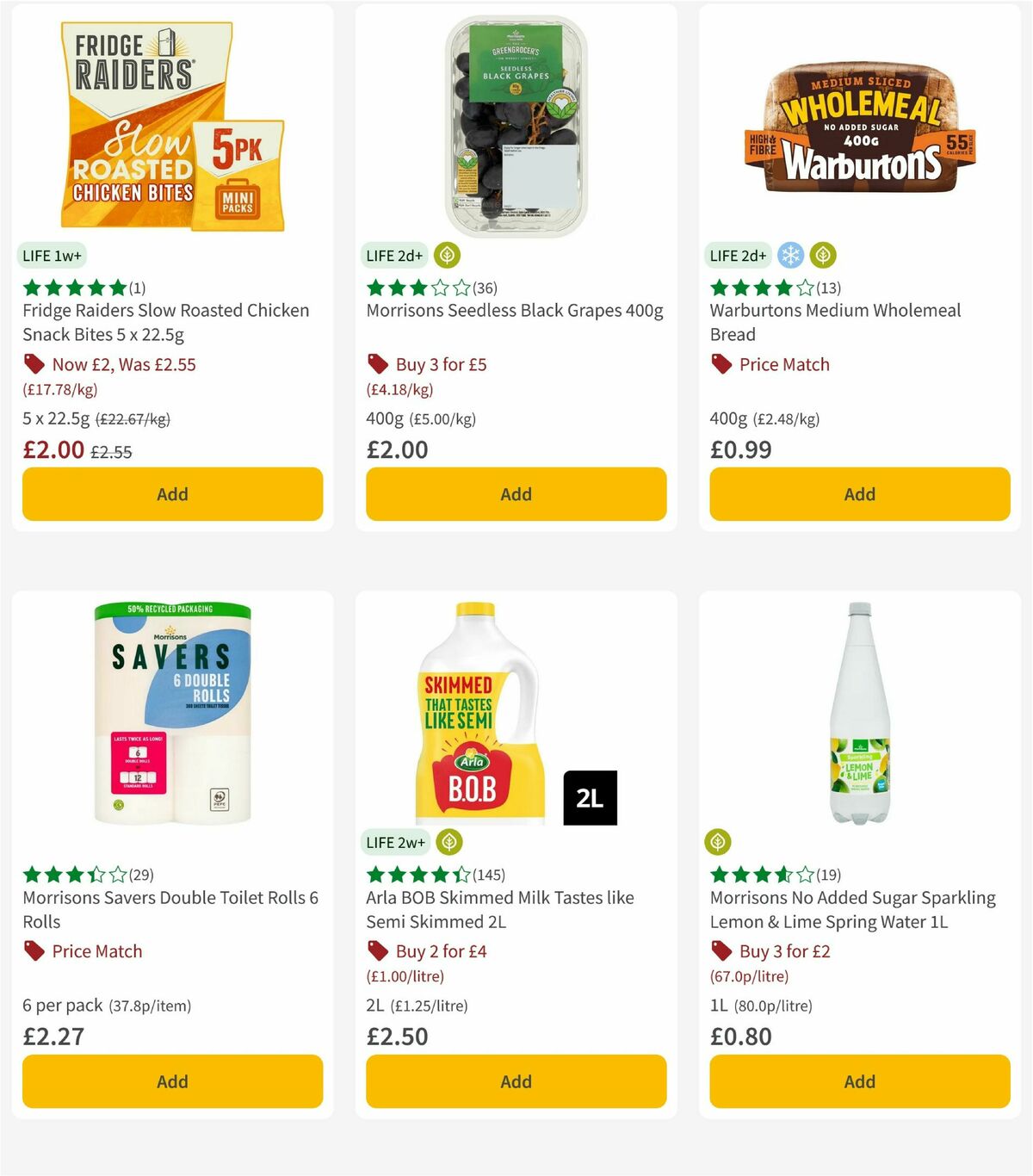 Morrisons Offers from 14 April