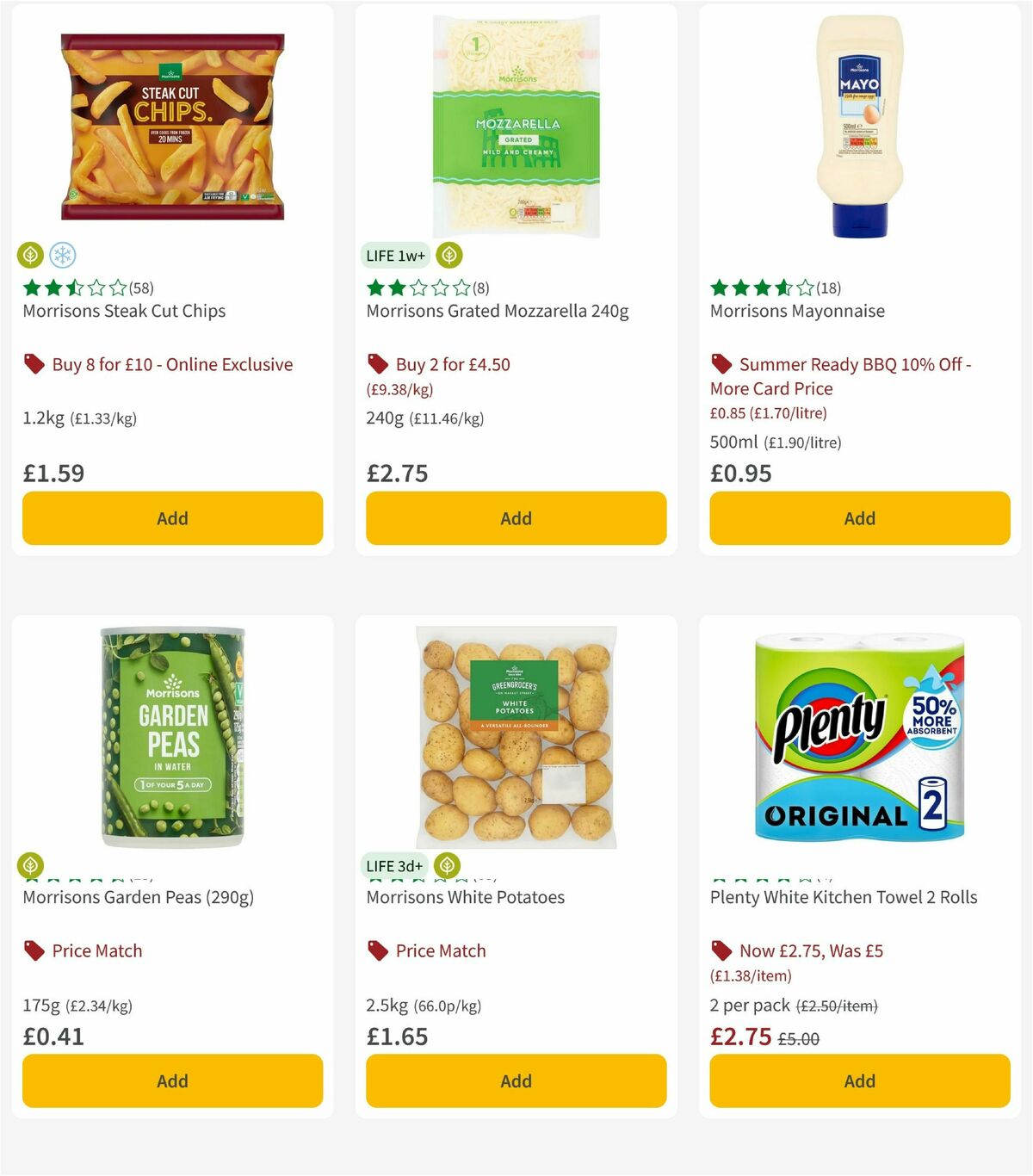 Morrisons Offers from 14 April