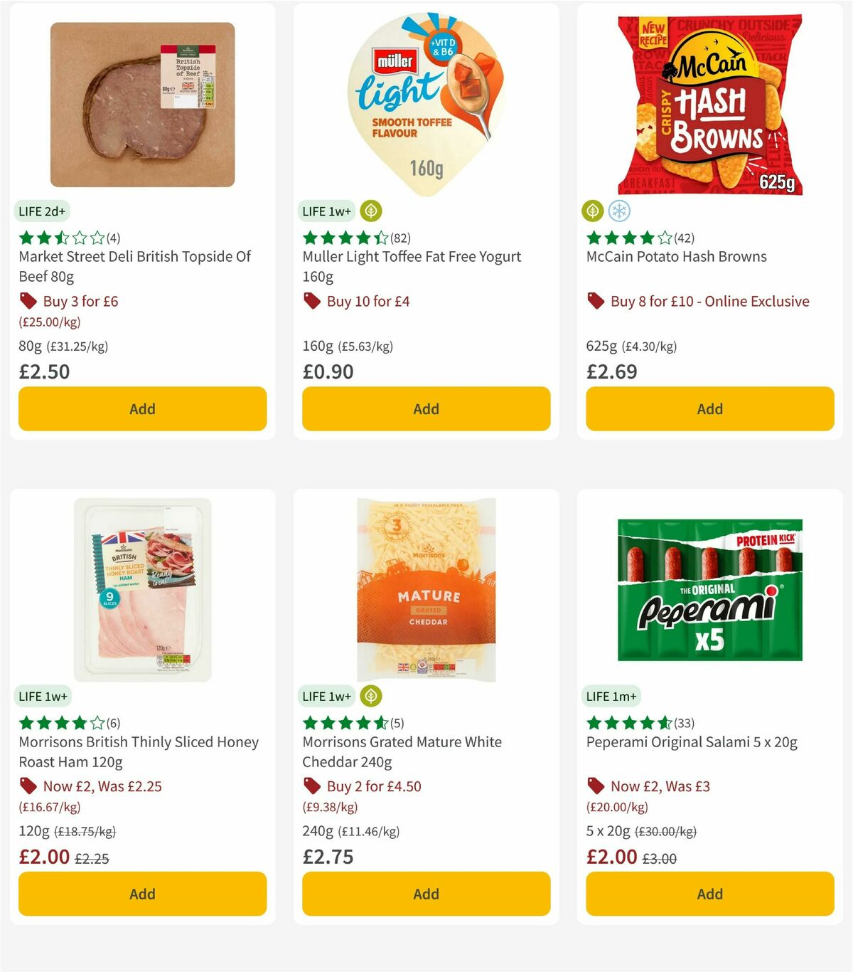 Morrisons Offers from 14 April