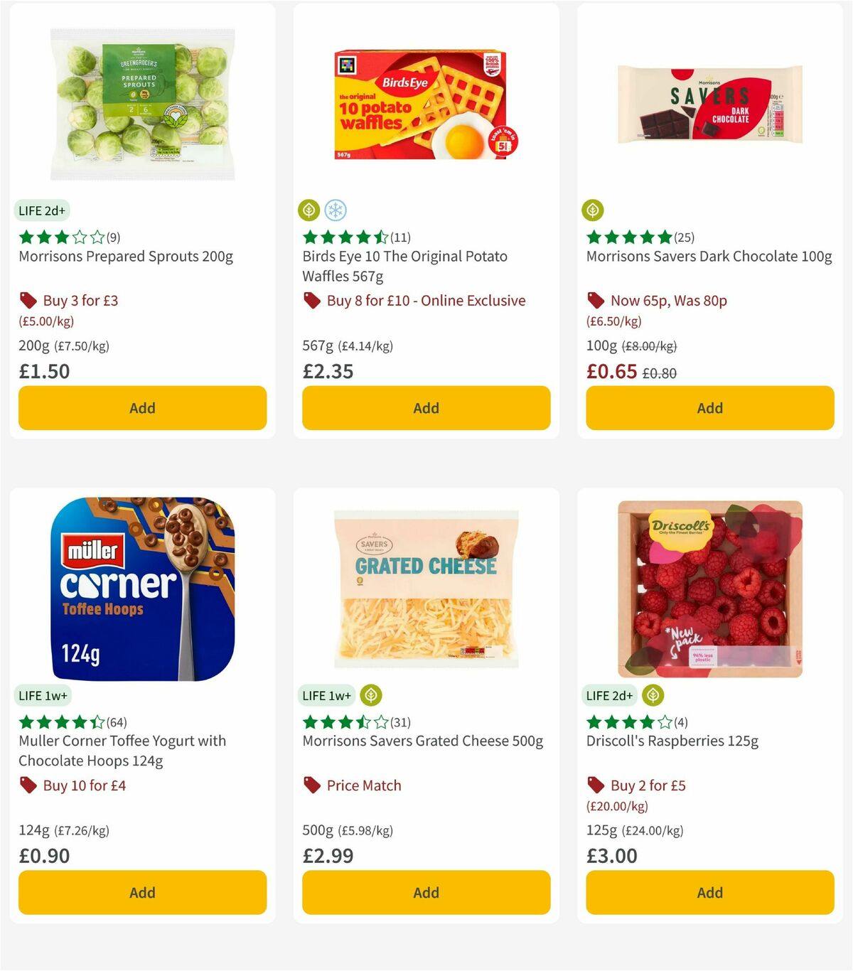 Morrisons Offers from 14 April