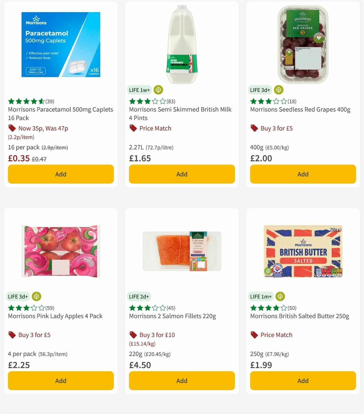 Morrisons Offers from 14 April