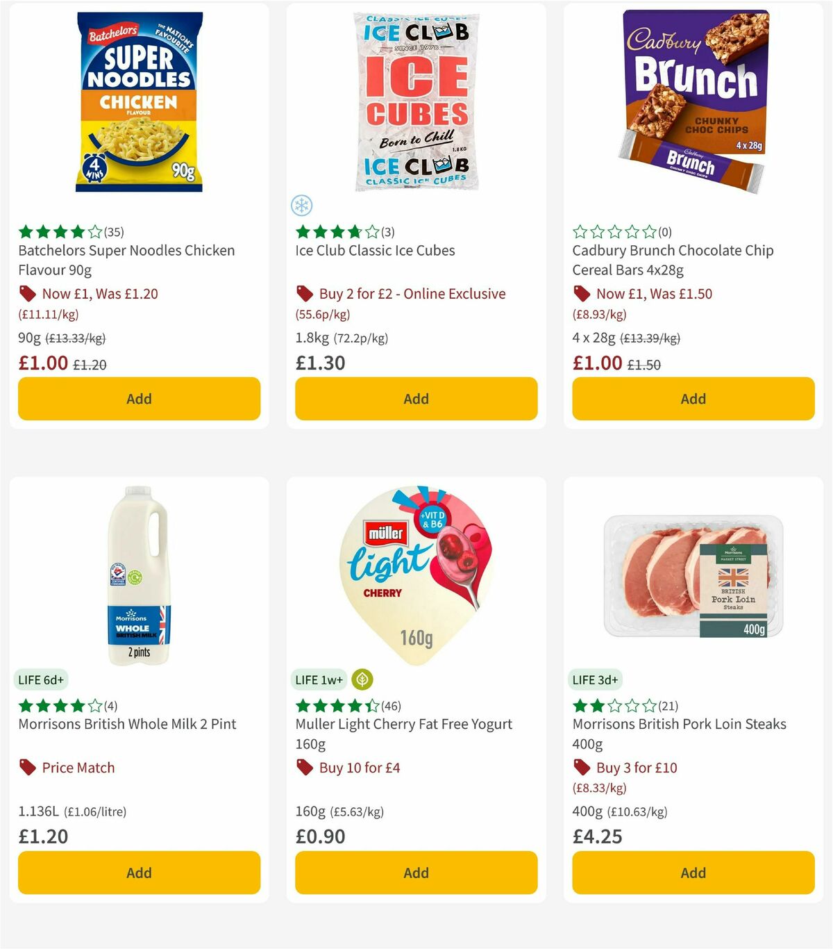 Morrisons Offers from 14 April