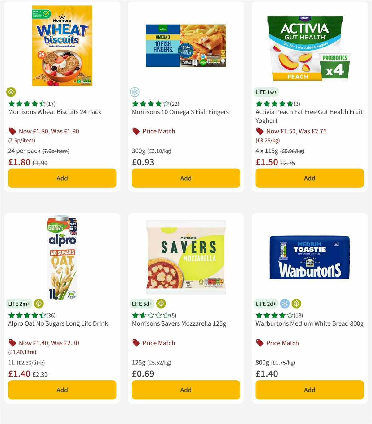 Morrisons Offers from 14 April