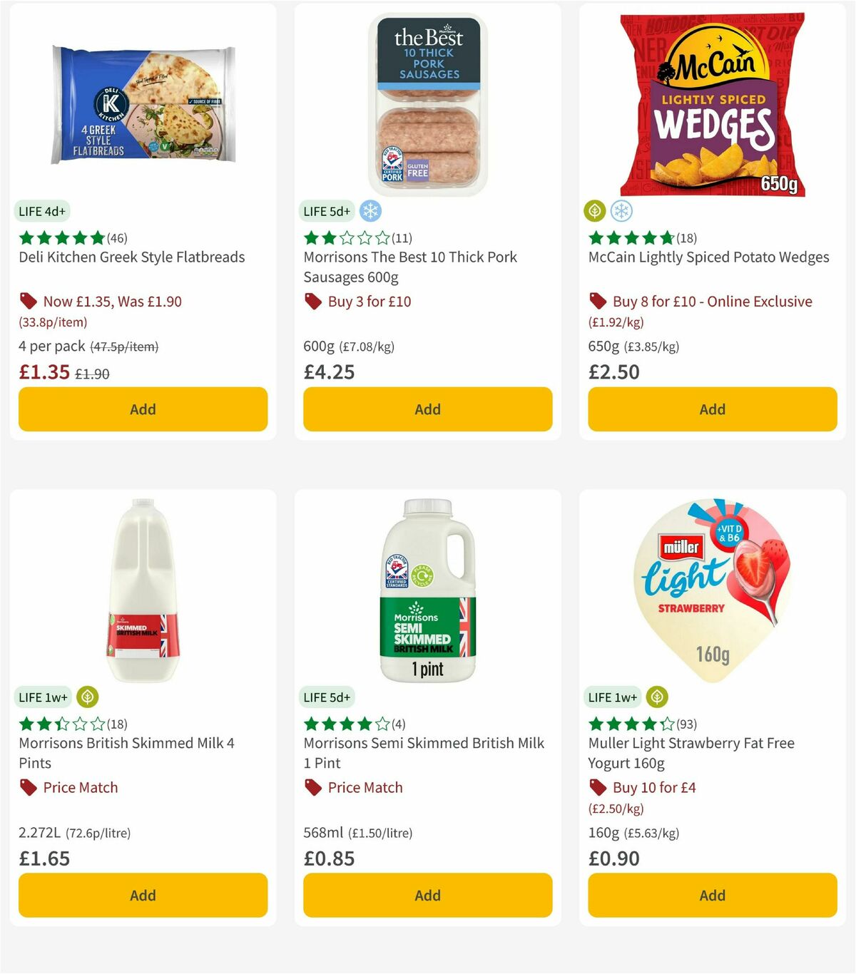 Morrisons Offers from 14 April