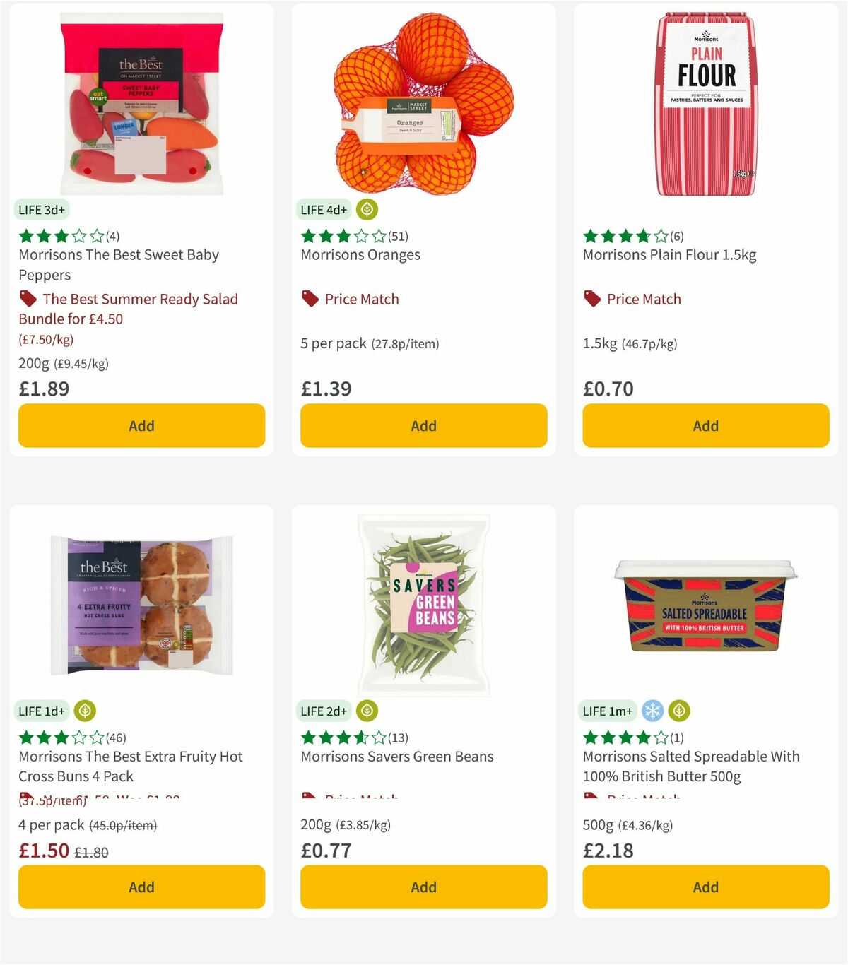 Morrisons Offers from 14 April