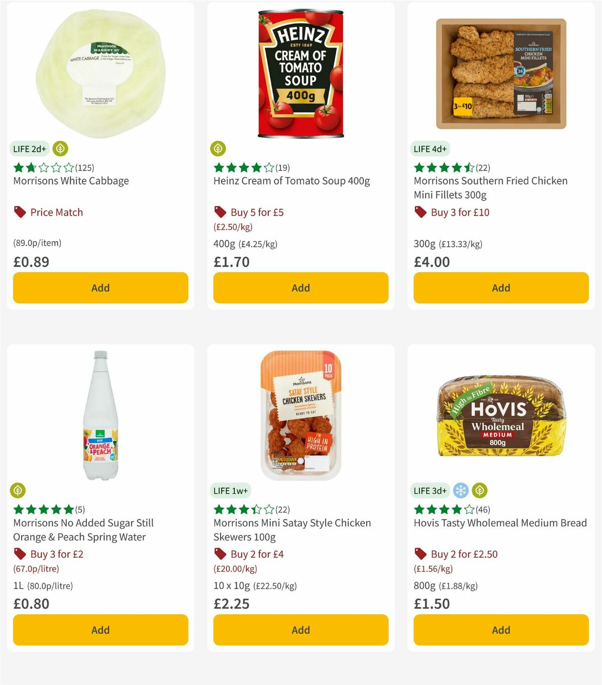 Morrisons Offers from 14 April
