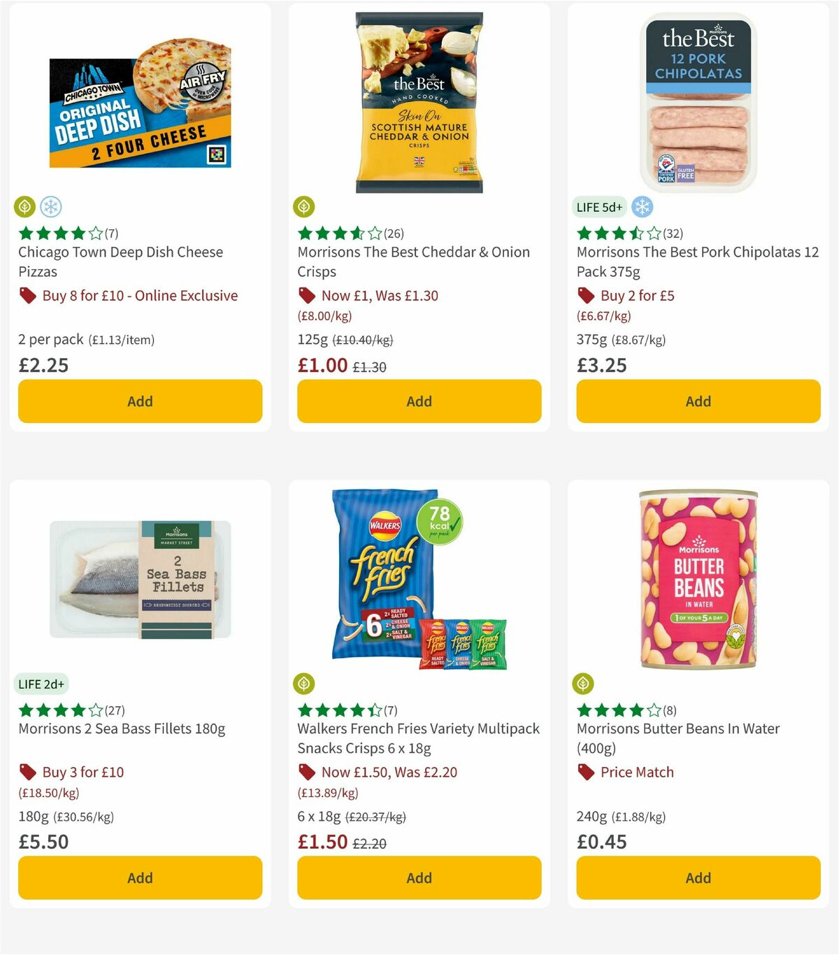 Morrisons Offers from 14 April