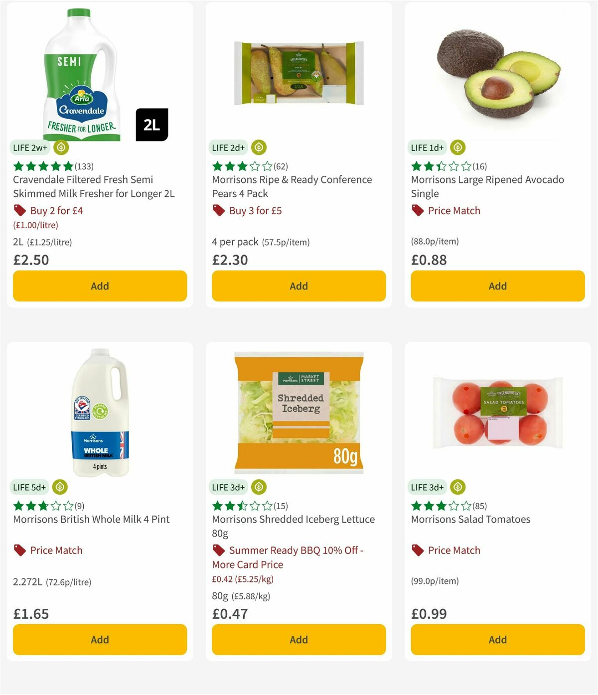 Morrisons Offers from 14 April