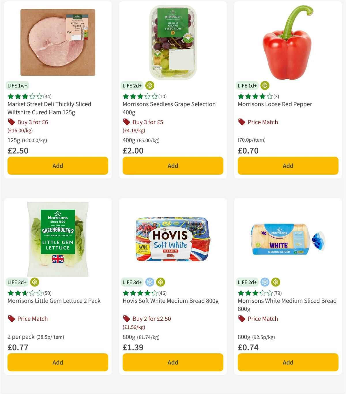 Morrisons Offers from 14 April