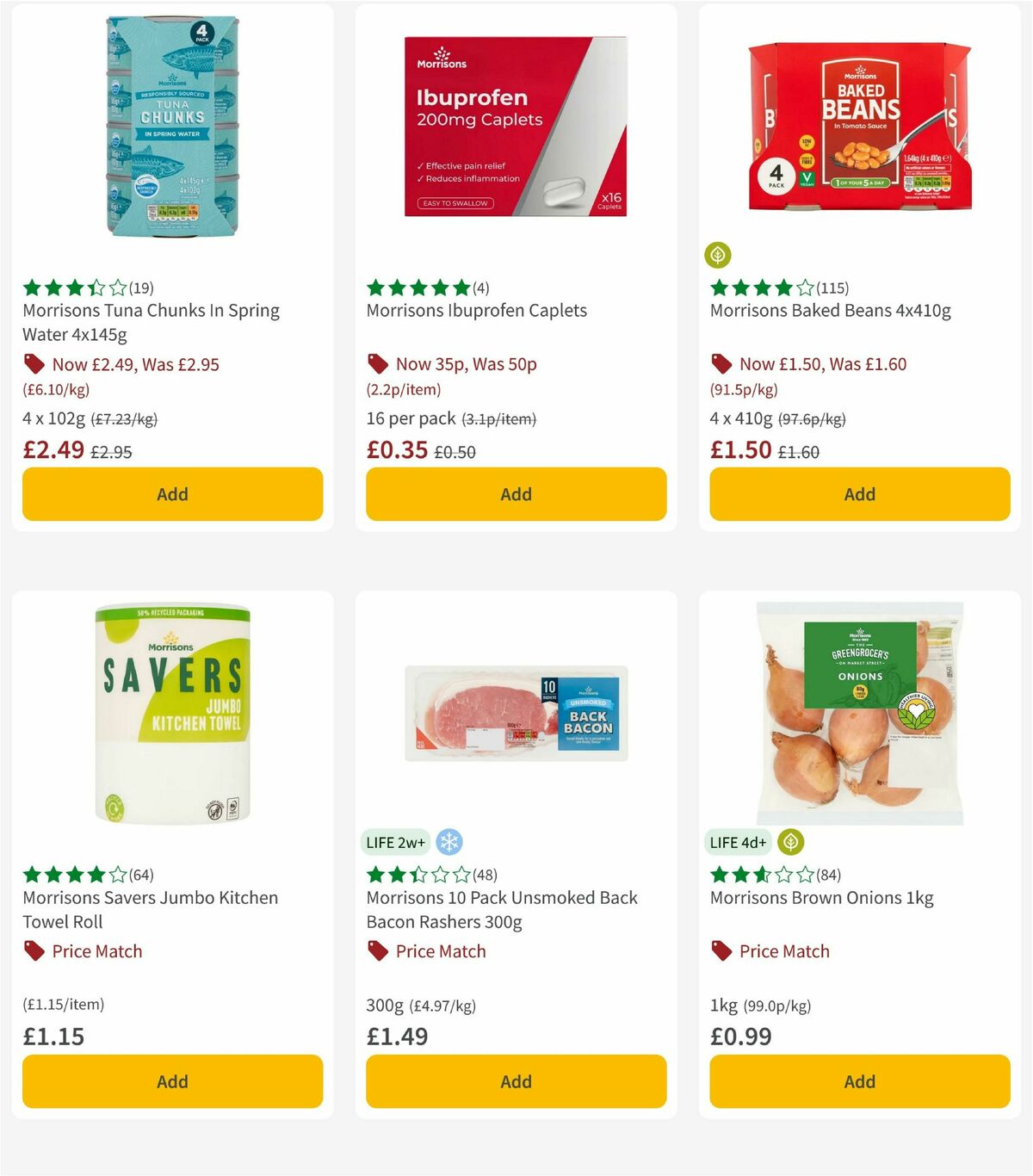 Morrisons Offers from 14 April