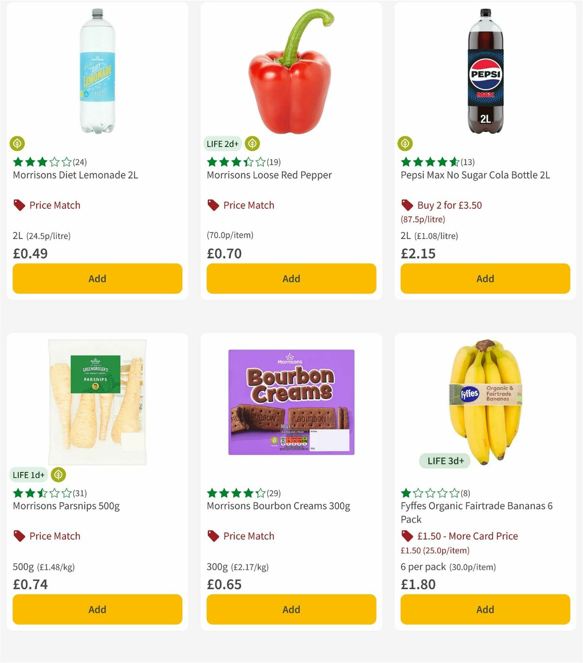 Morrisons Offers from 14 April