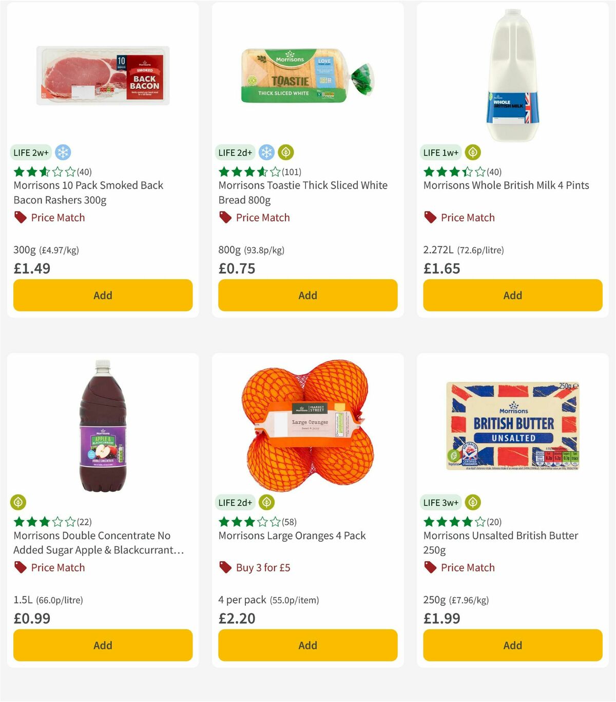 Morrisons Offers from 14 April