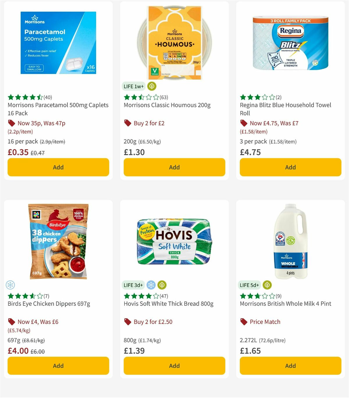 Morrisons Offers from 28 April