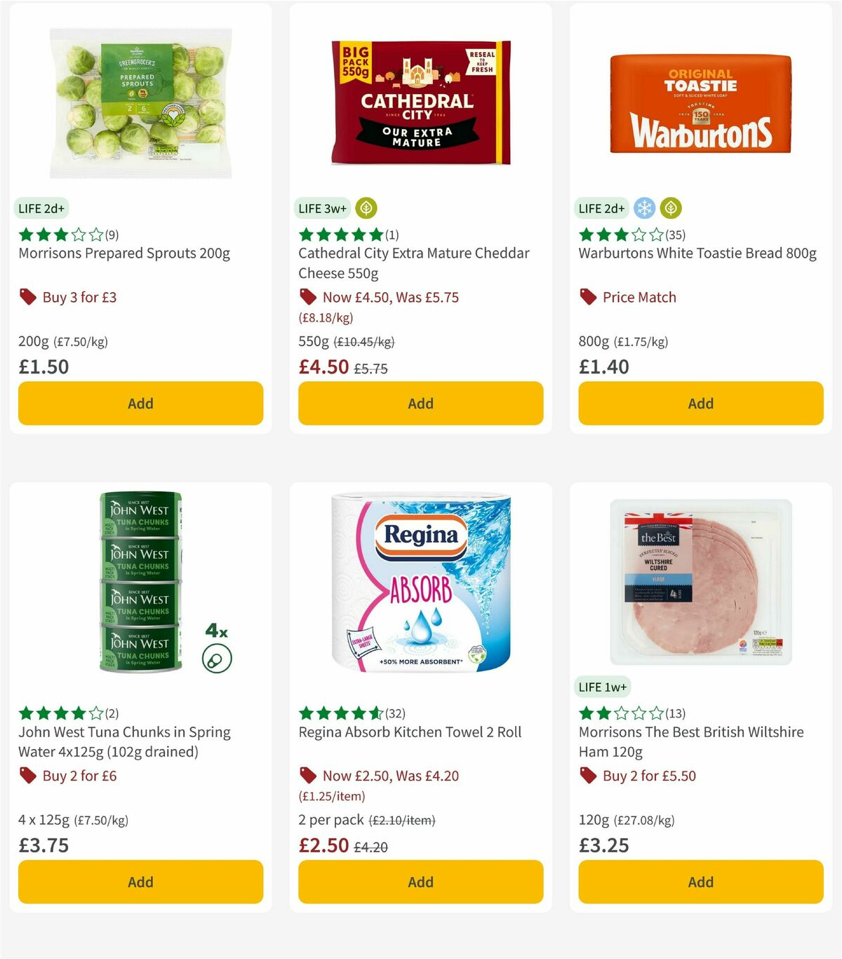 Morrisons Offers from 28 April