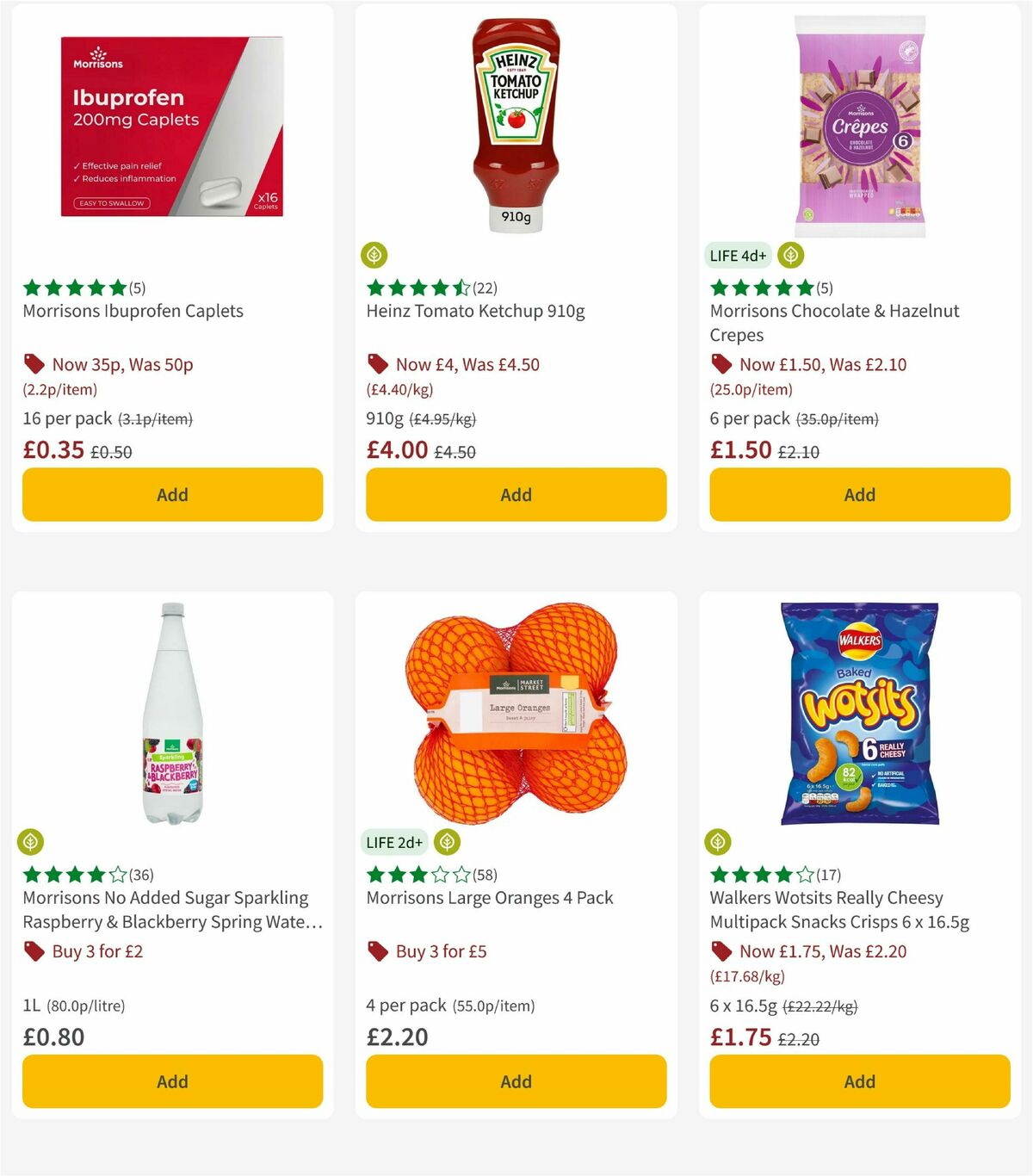 Morrisons Offers from 28 April