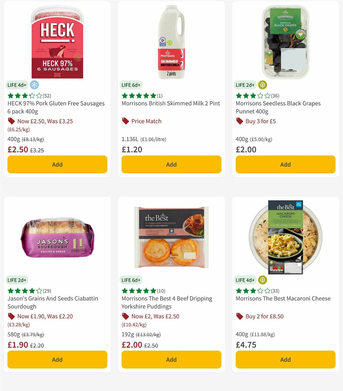 Morrisons Offers from 28 April
