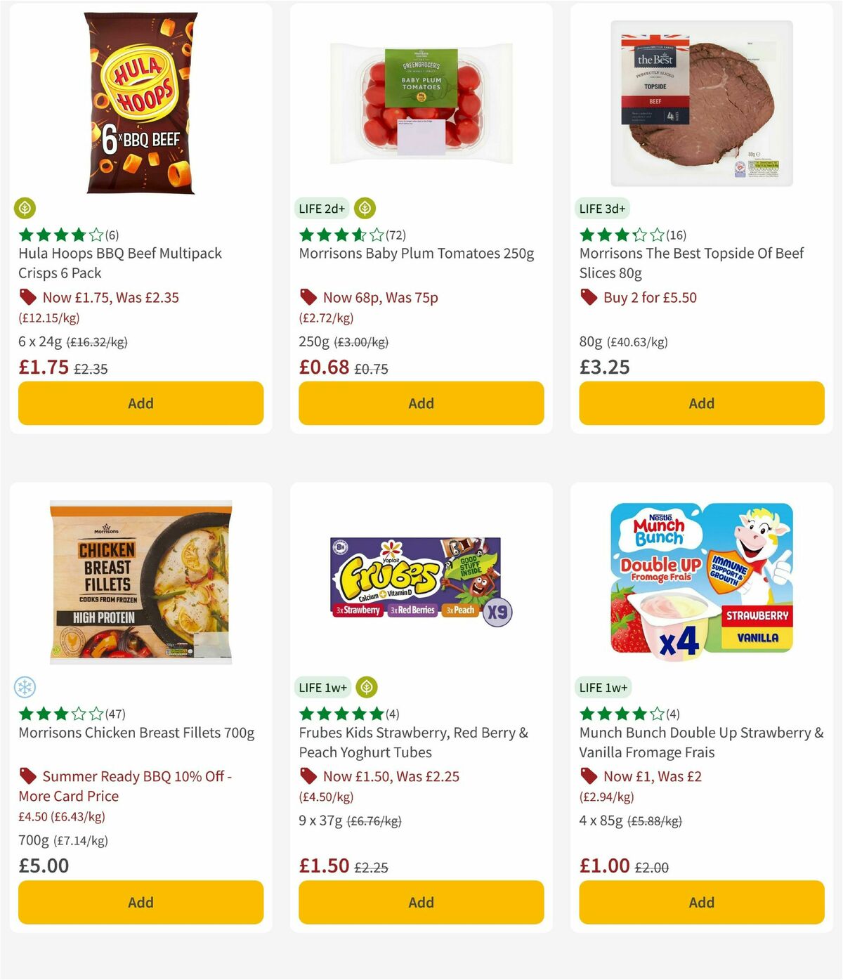 Morrisons Offers from 28 April