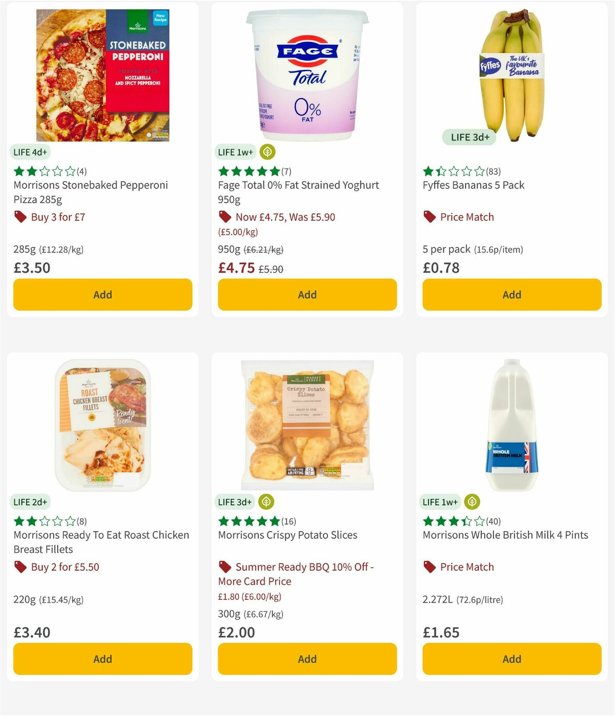 Morrisons Offers from 28 April