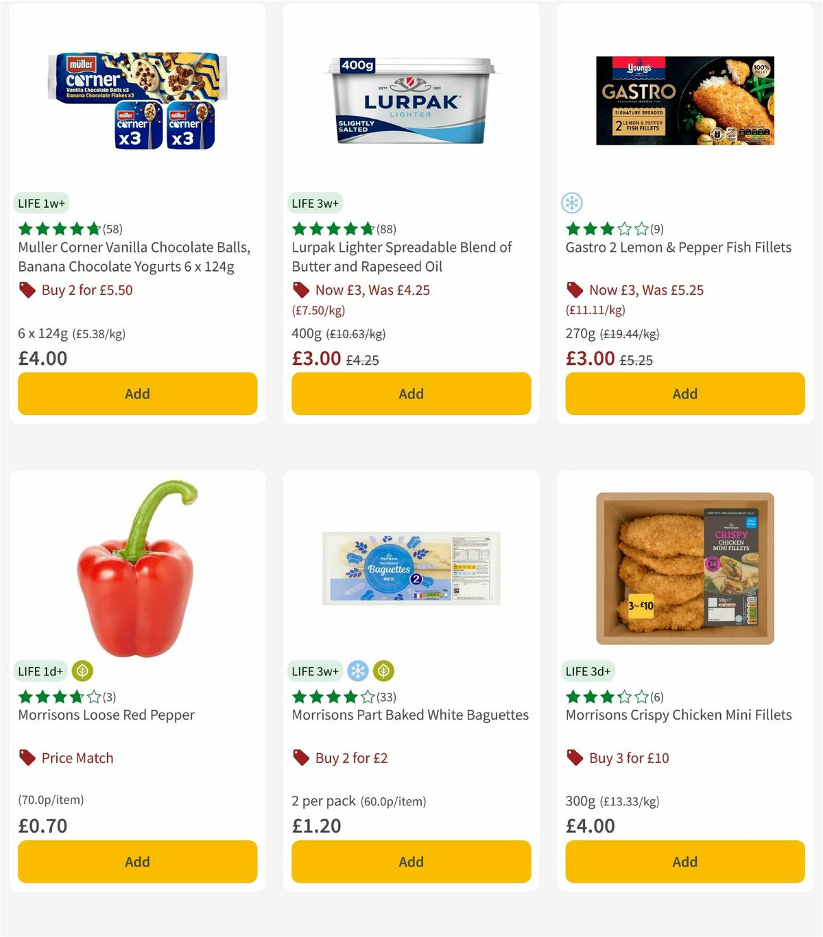 Morrisons Offers from 28 April