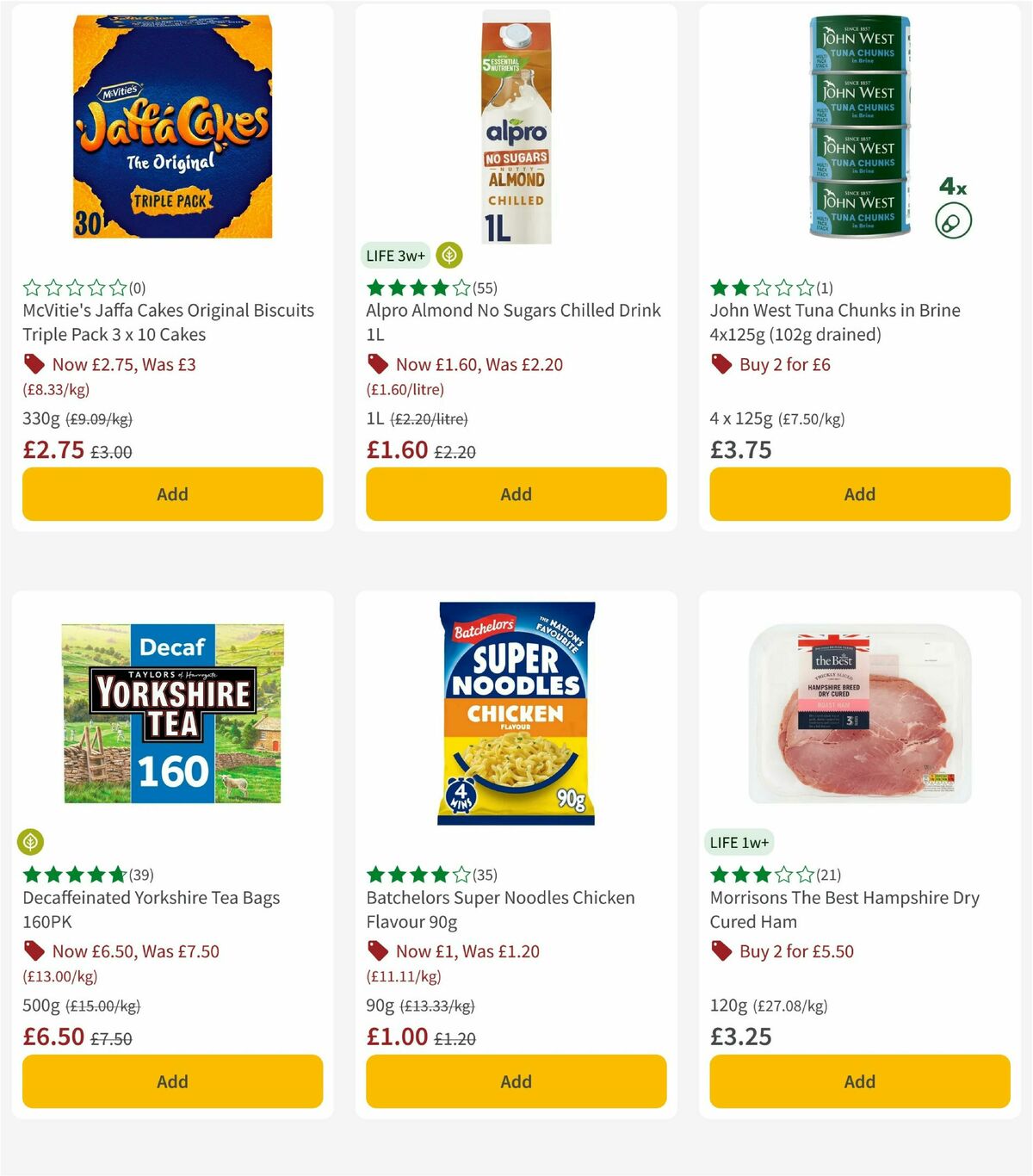 Morrisons Offers from 28 April