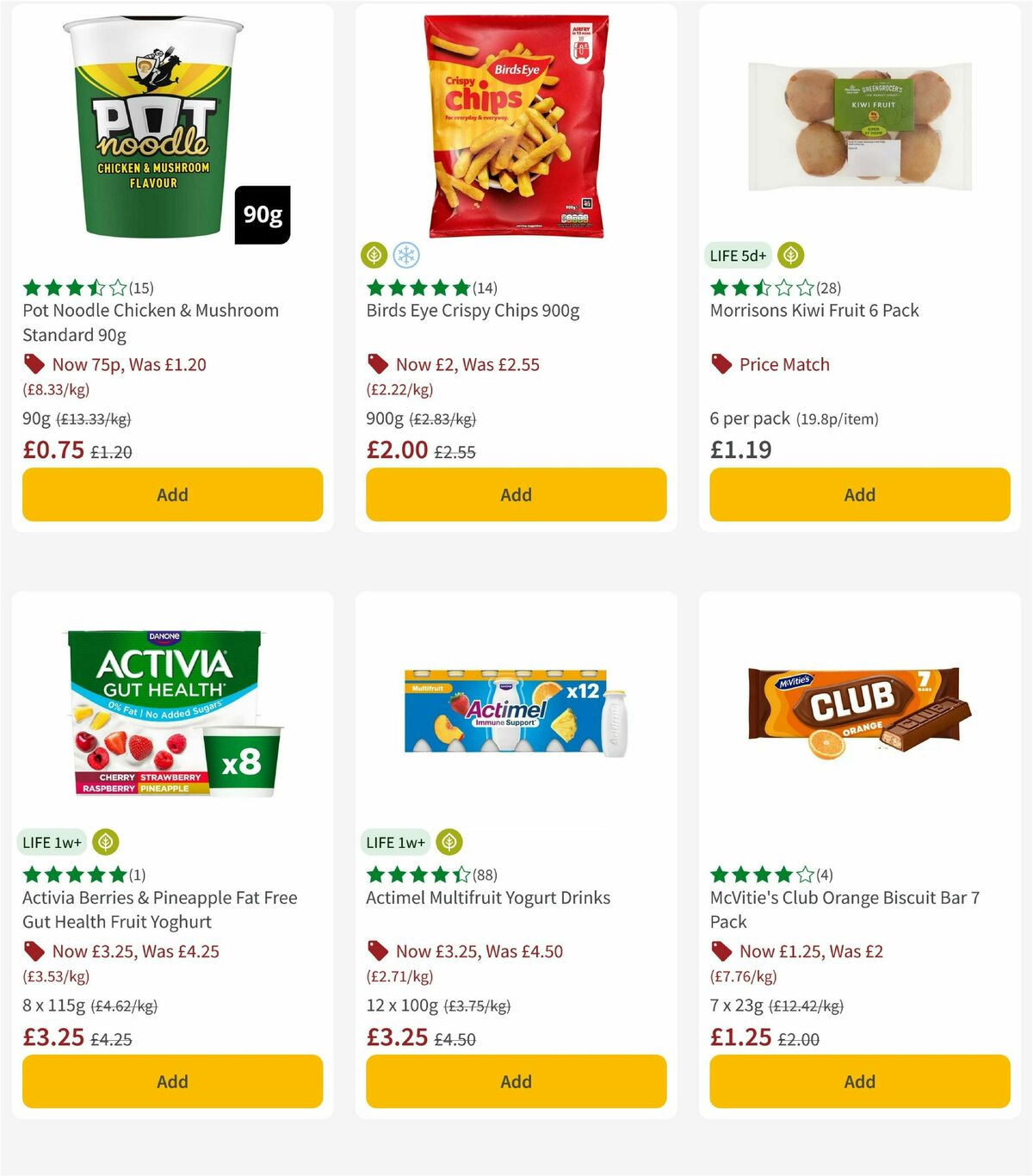 Morrisons Offers from 28 April