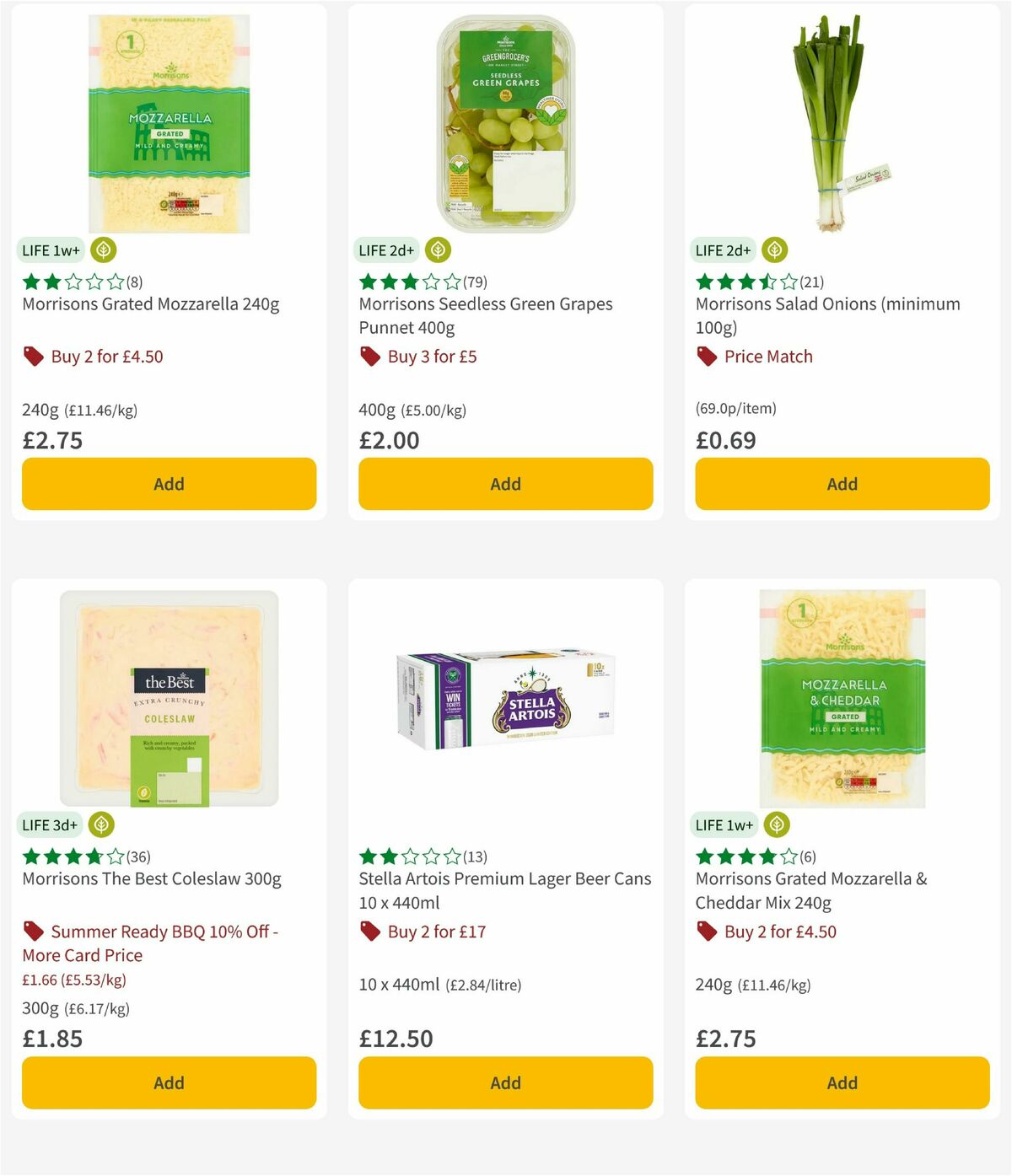 Morrisons Offers from 28 April