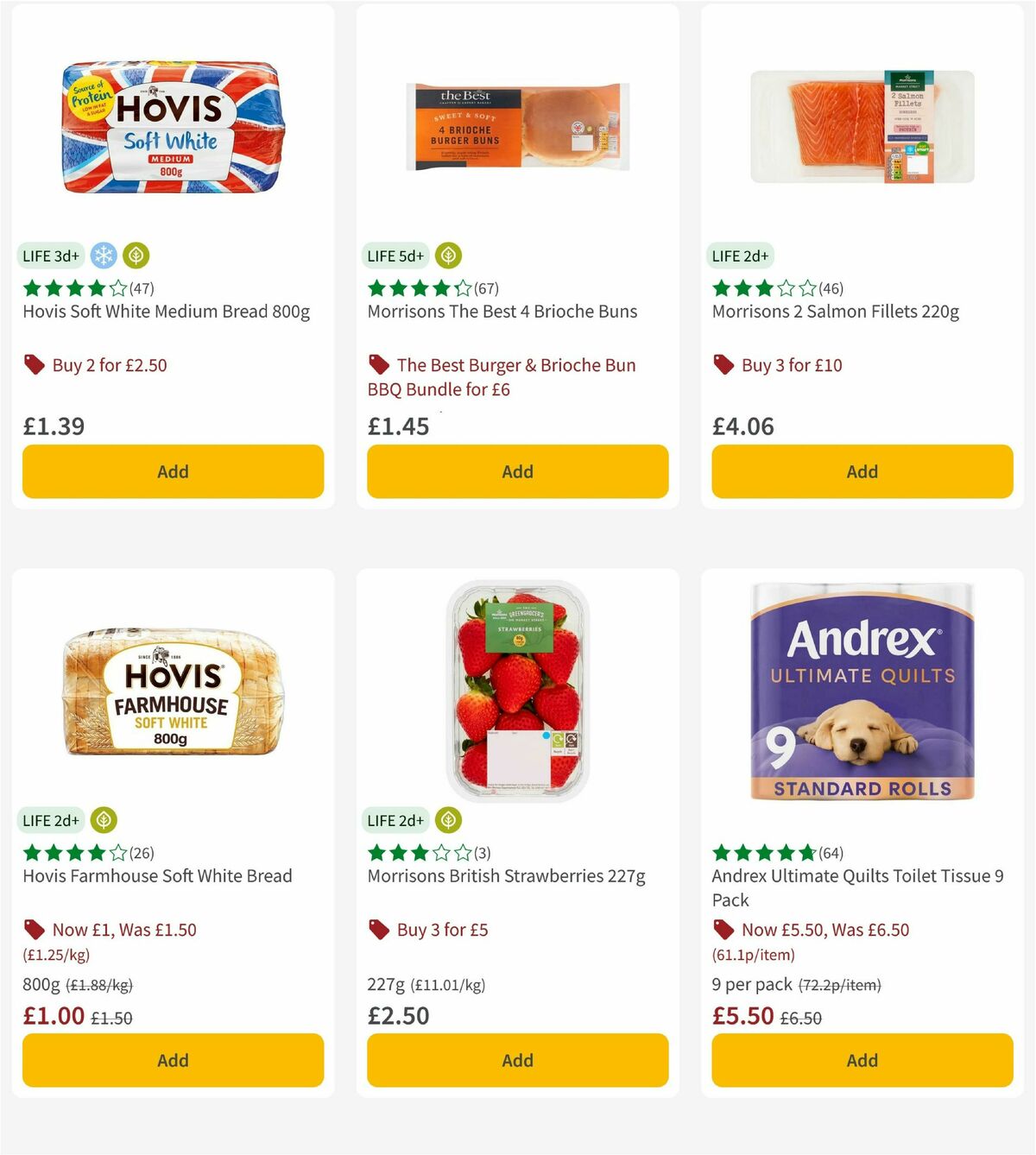 Morrisons Offers from 28 April