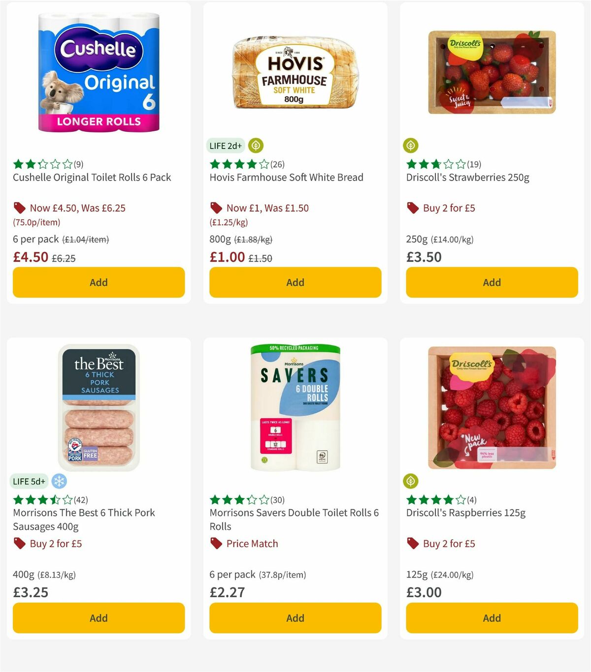 Morrisons Offers from 5 May