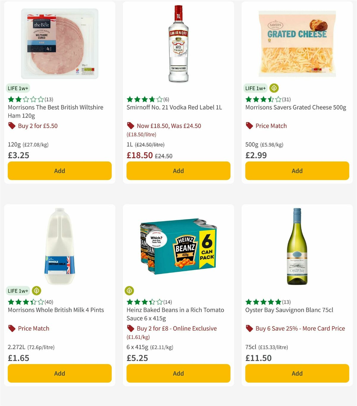 Morrisons Offers from 5 May