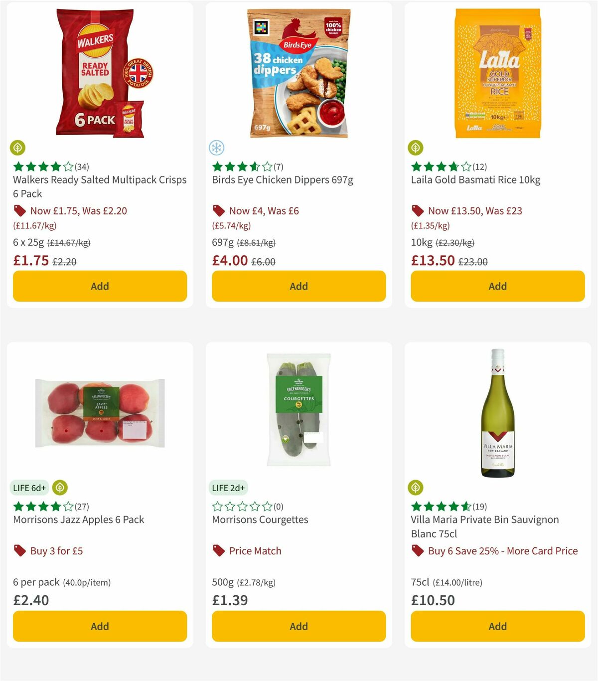 Morrisons Offers from 5 May