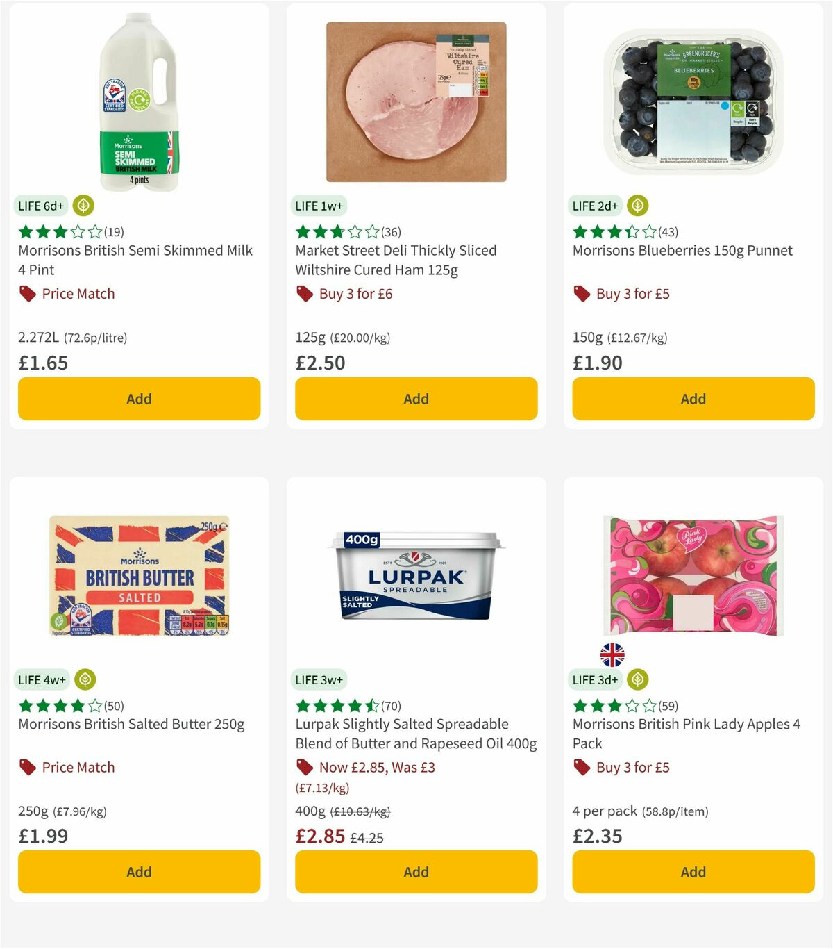 Morrisons Offers from 5 May