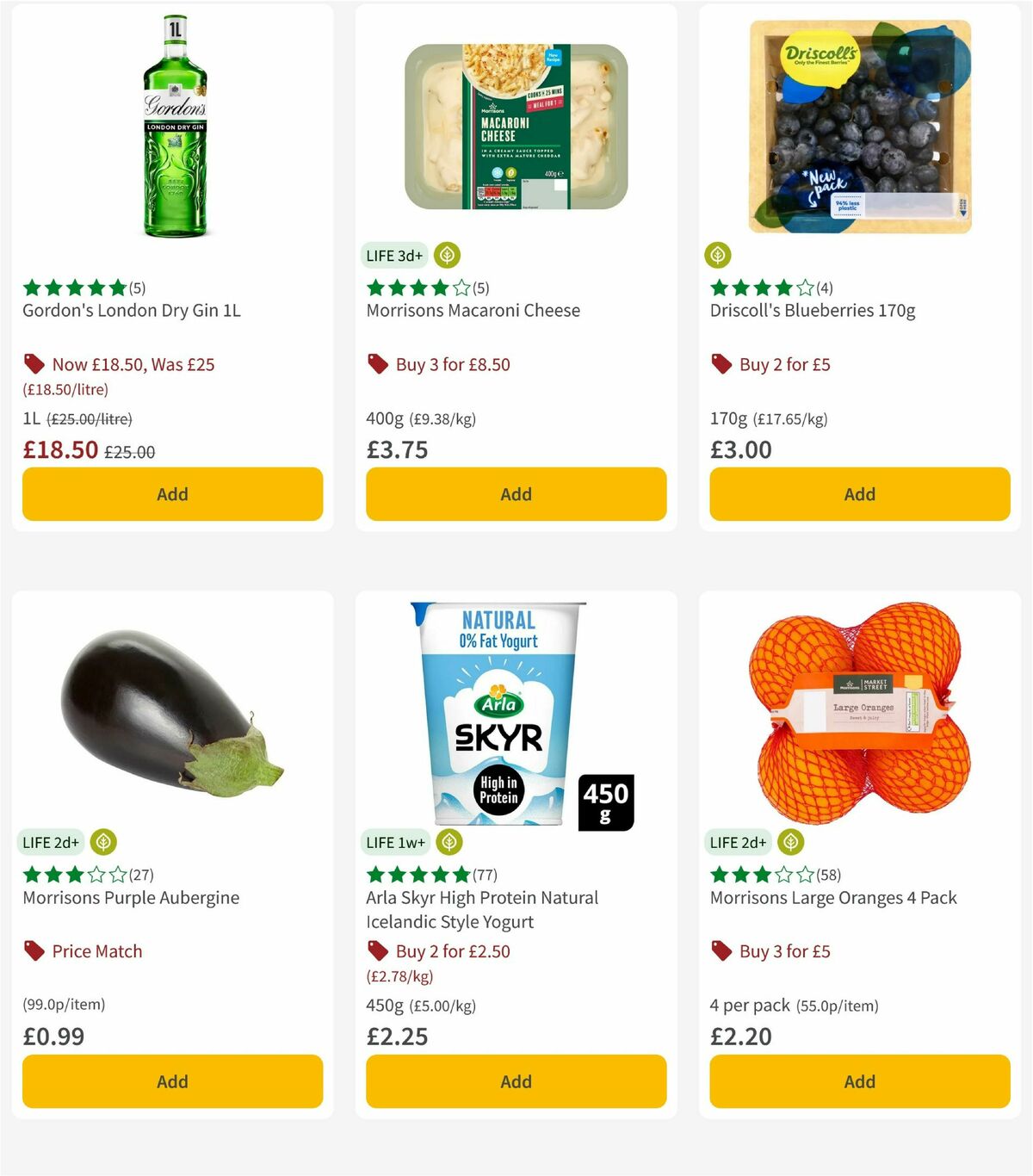 Morrisons Offers from 5 May