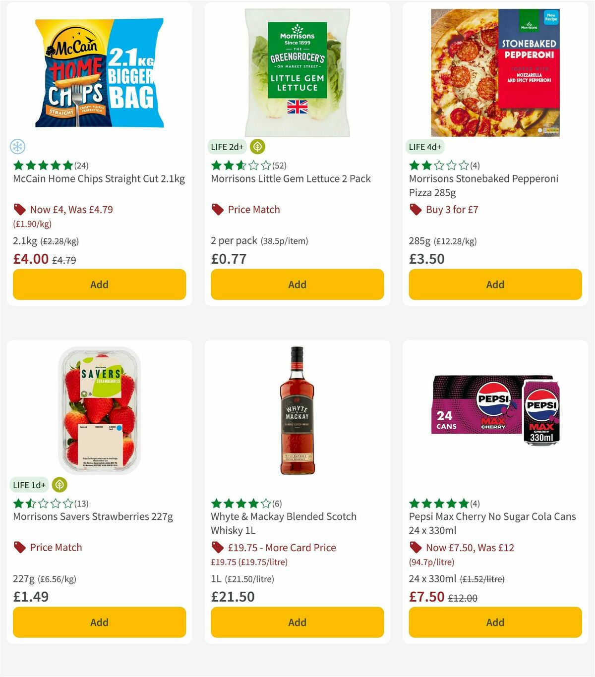 Morrisons Offers from 5 May