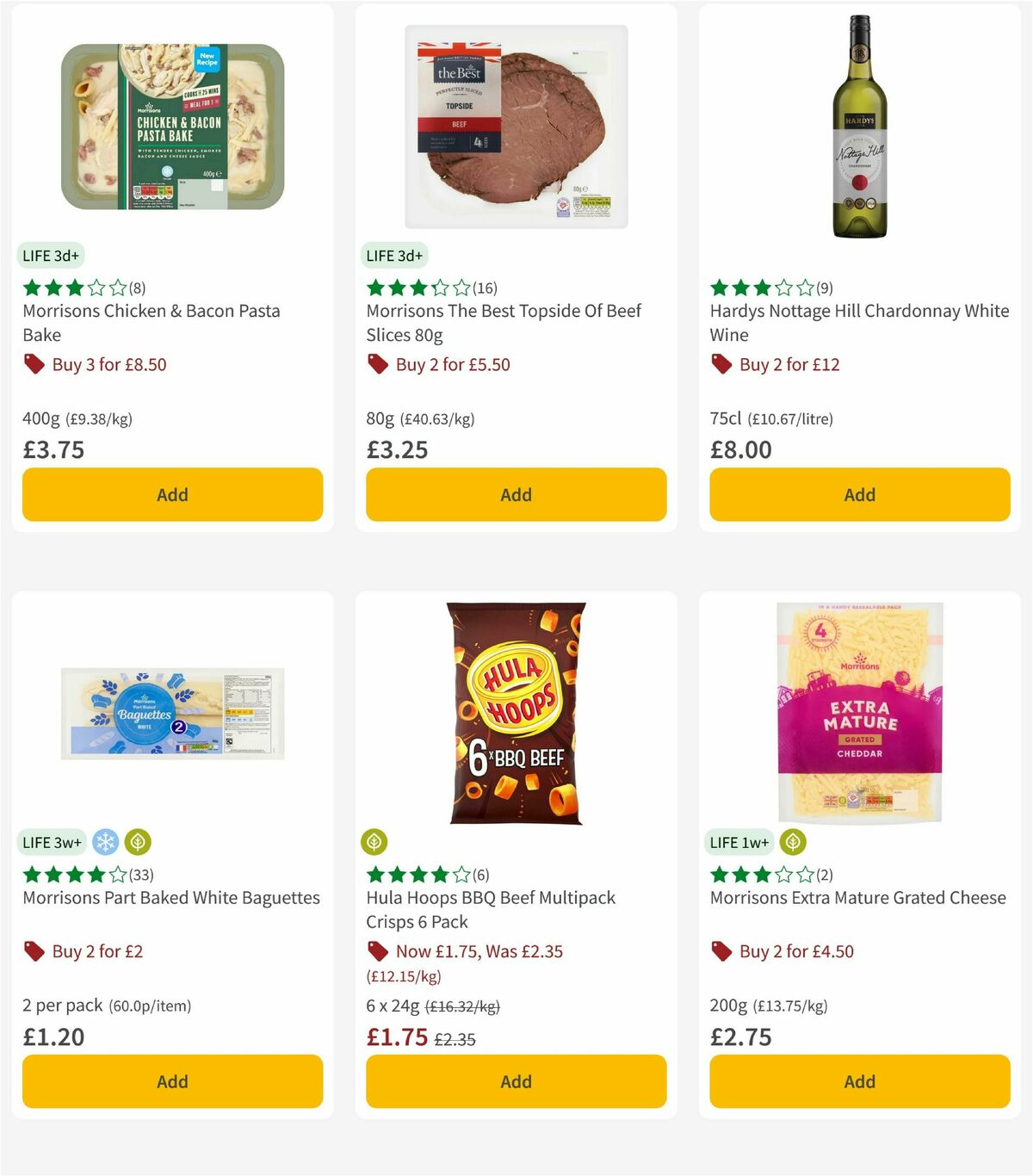 Morrisons Offers from 5 May
