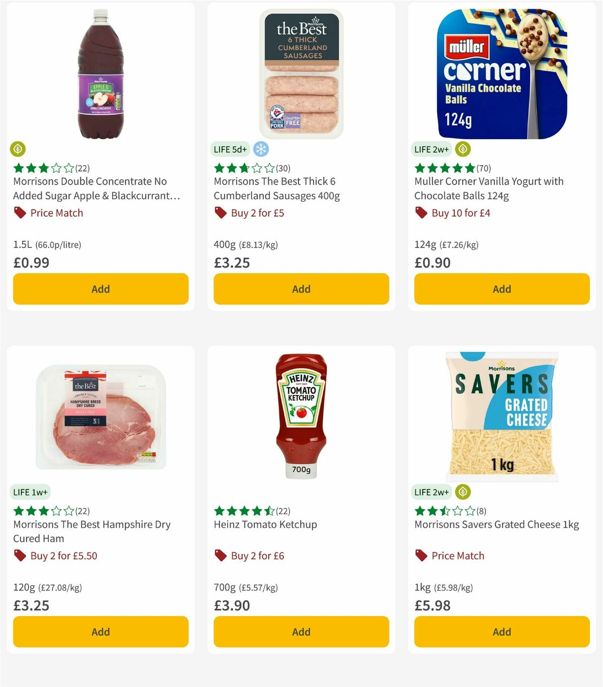 Morrisons Offers from 5 May