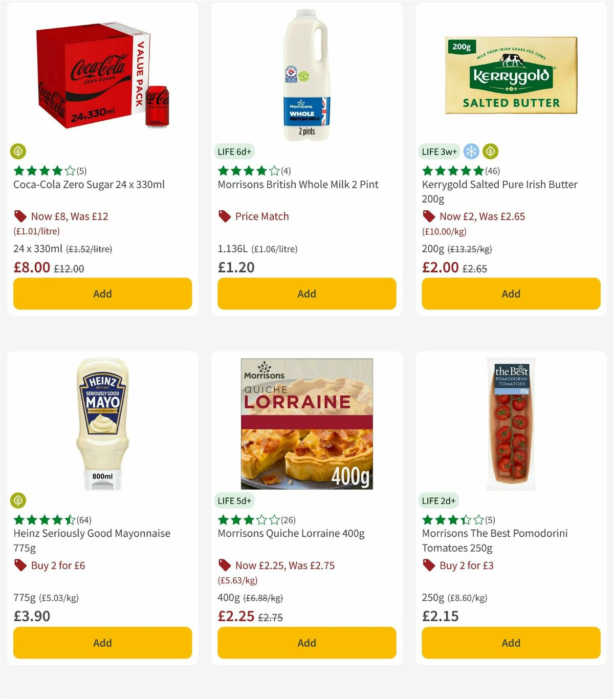 Morrisons Offers from 5 May