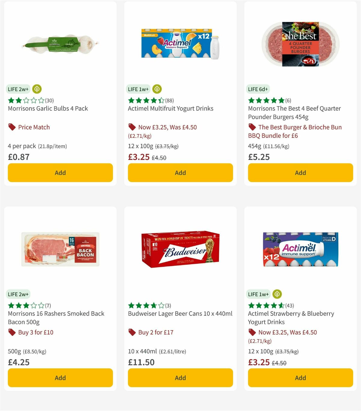 Morrisons Offers from 5 May