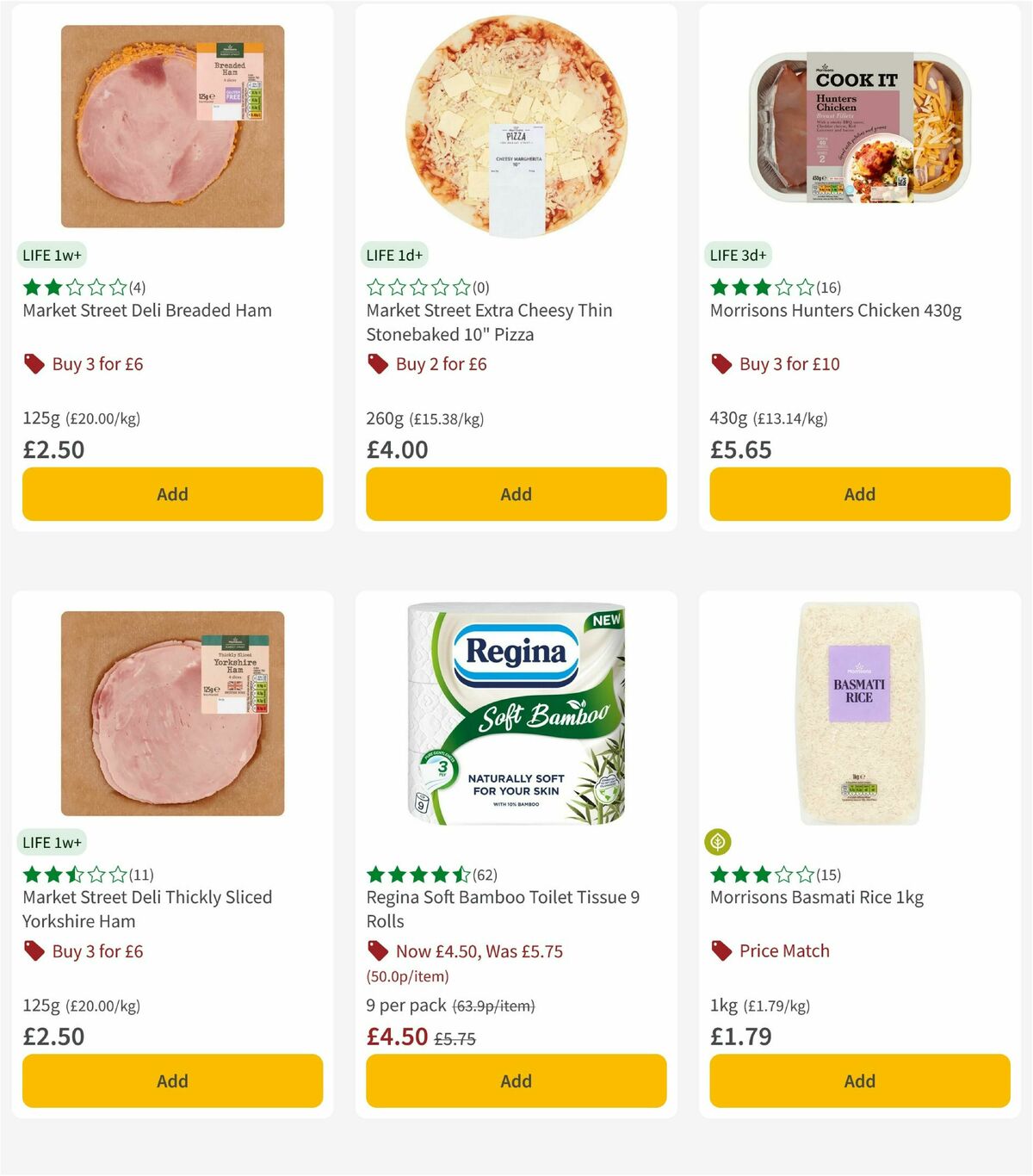 Morrisons Offers from 5 May