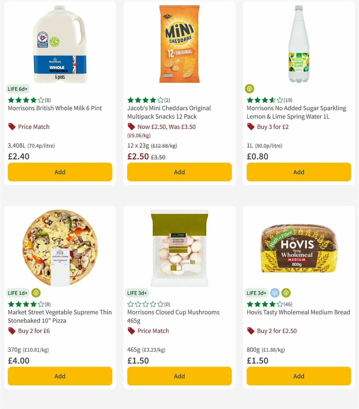 Morrisons Offers from 5 May
