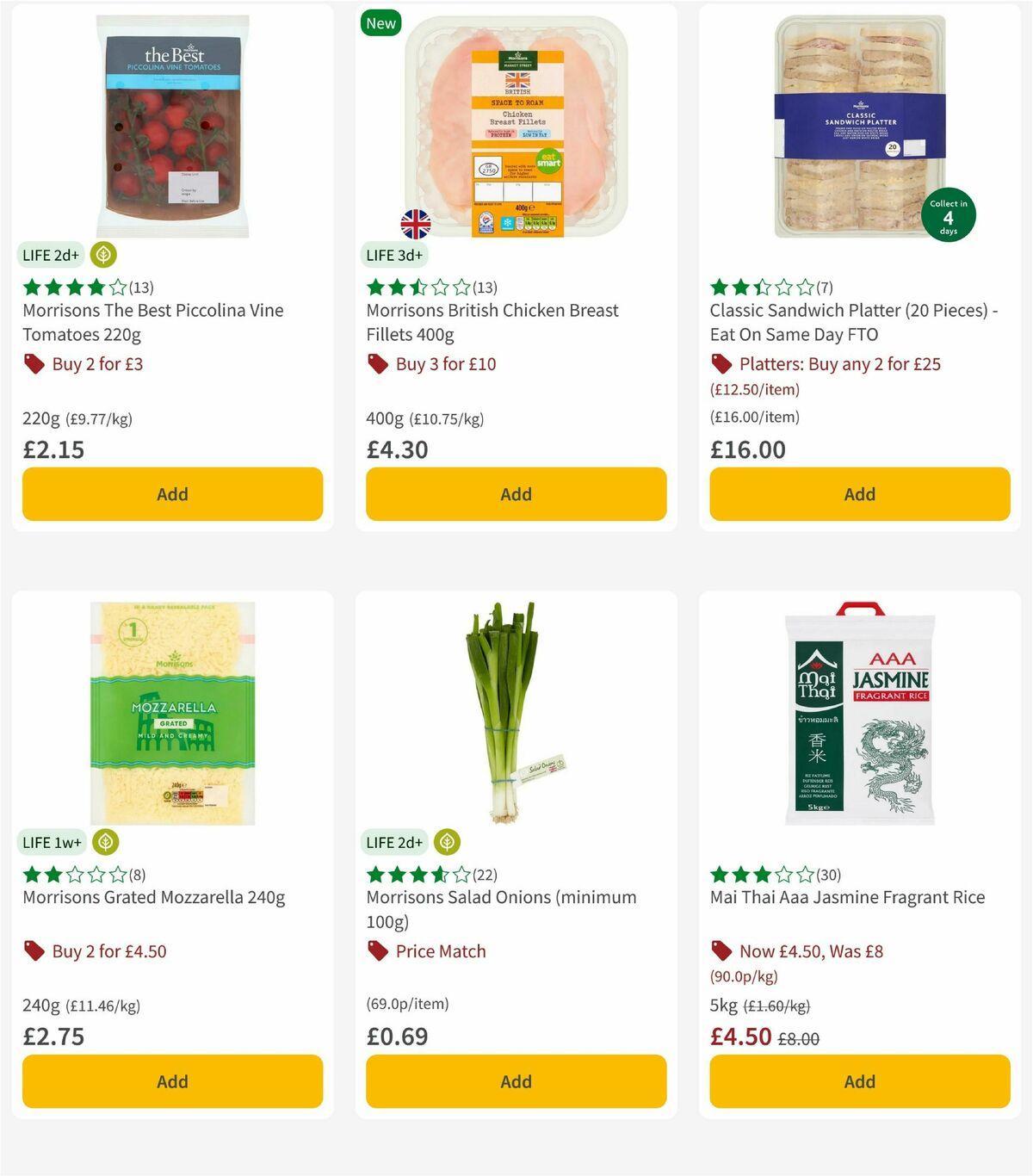 Morrisons Offers from 5 May
