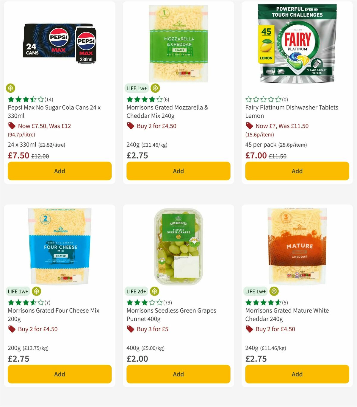 Morrisons Offers from 5 May