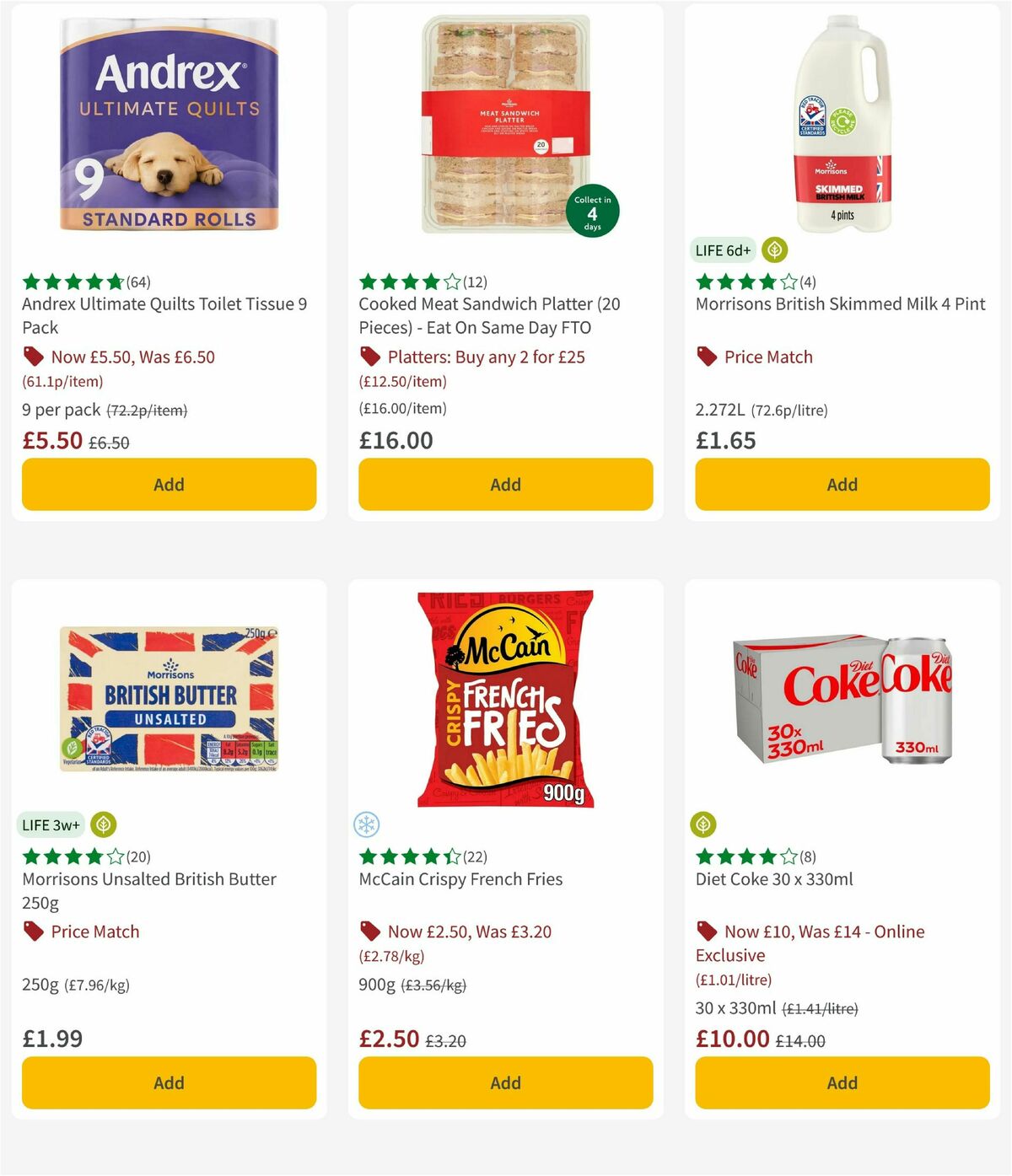 Morrisons Offers from 5 May